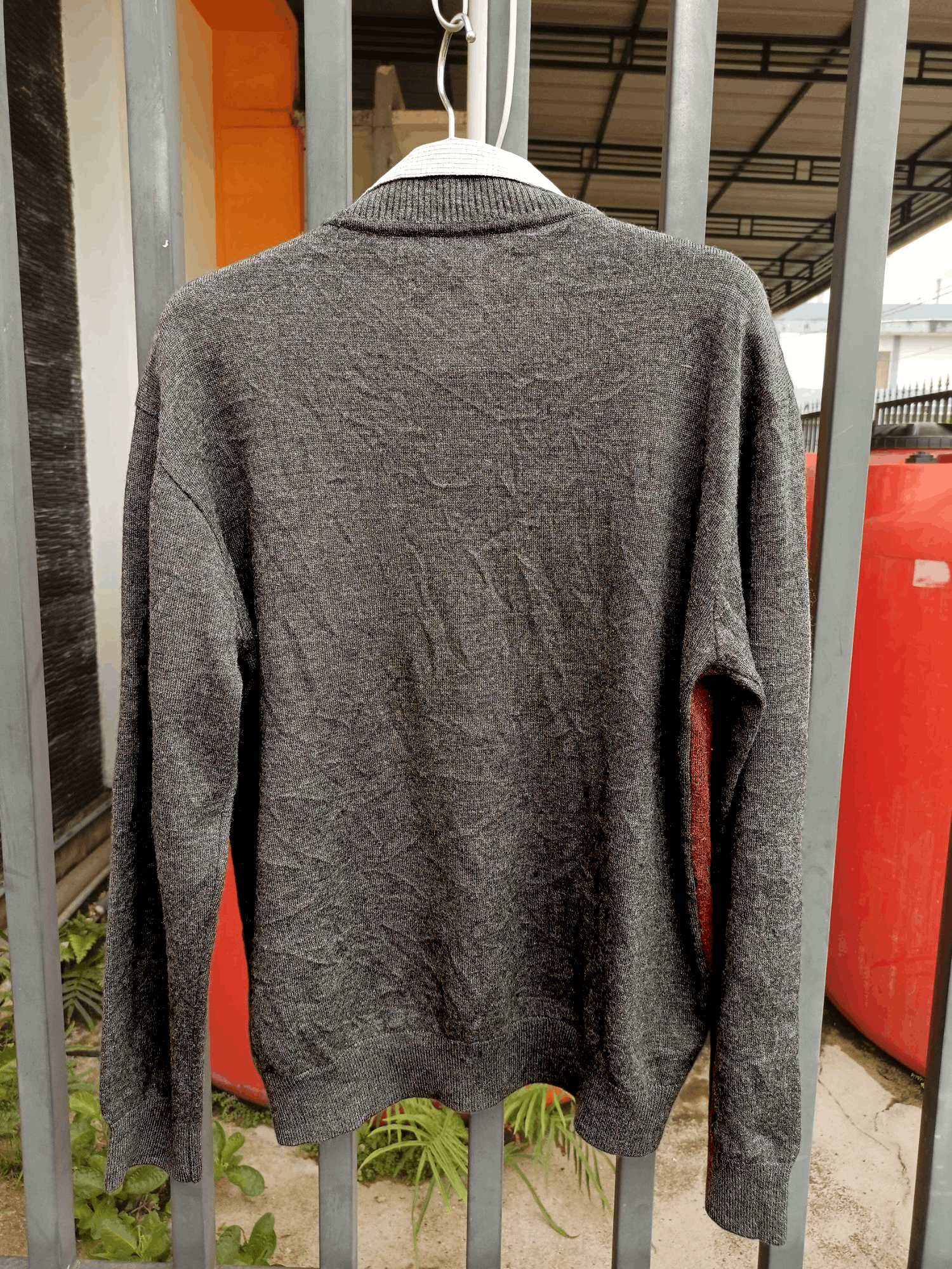 Japanese Brand Double Layer Parkland Light Knit Wear Size US L / EU 52-54 / 3 - 17 Thumbnail