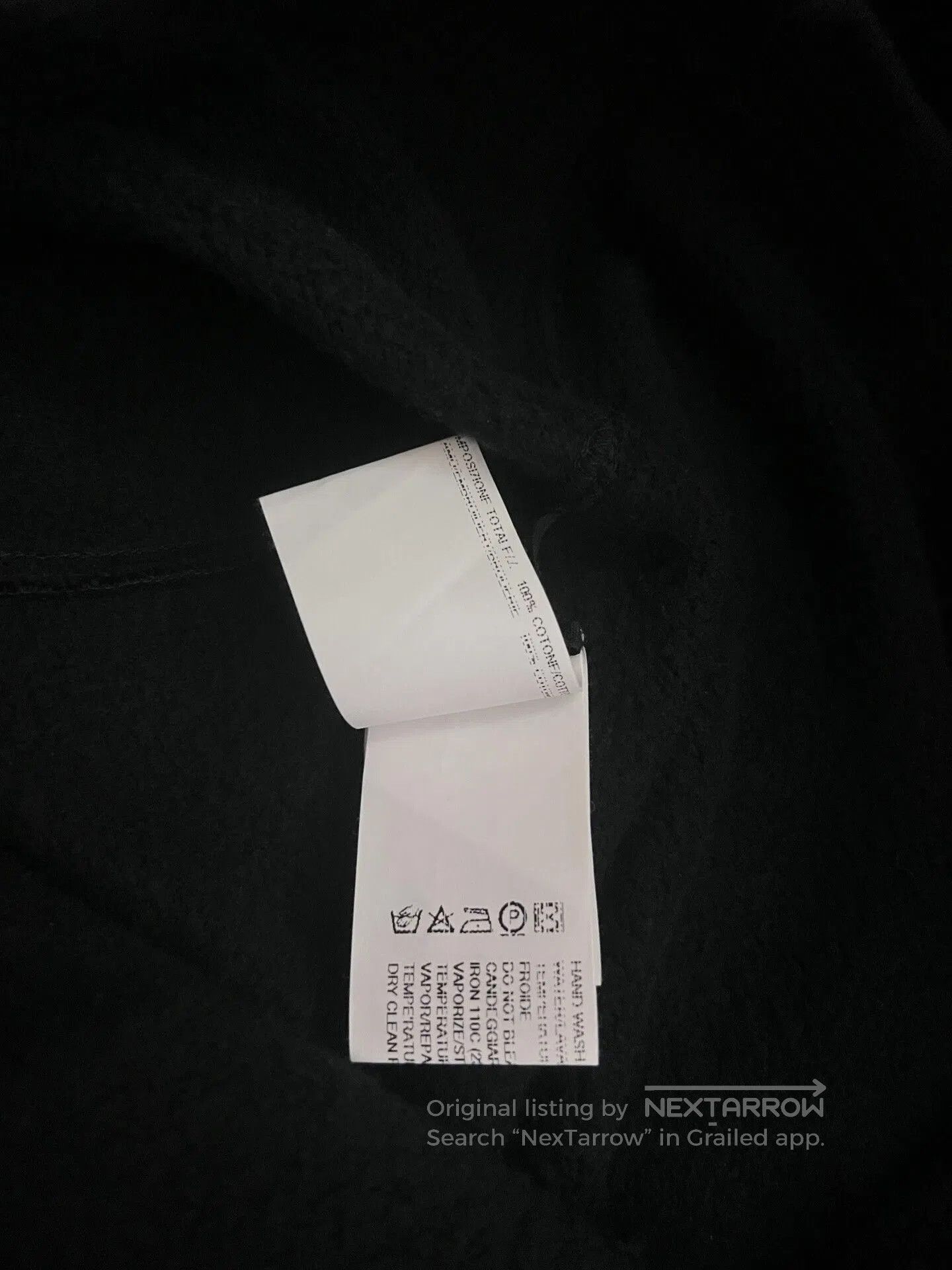 Rick Owens Rick Owens Black Hoodie with Embroidery. Size S / US 4 / IT 40 - 7 Thumbnail