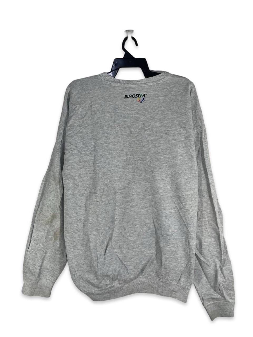 Other Vintage 90s eurostar minimalist sweatshirt jumper XL Size US XL / EU 56 / 4 - 3 Thumbnail