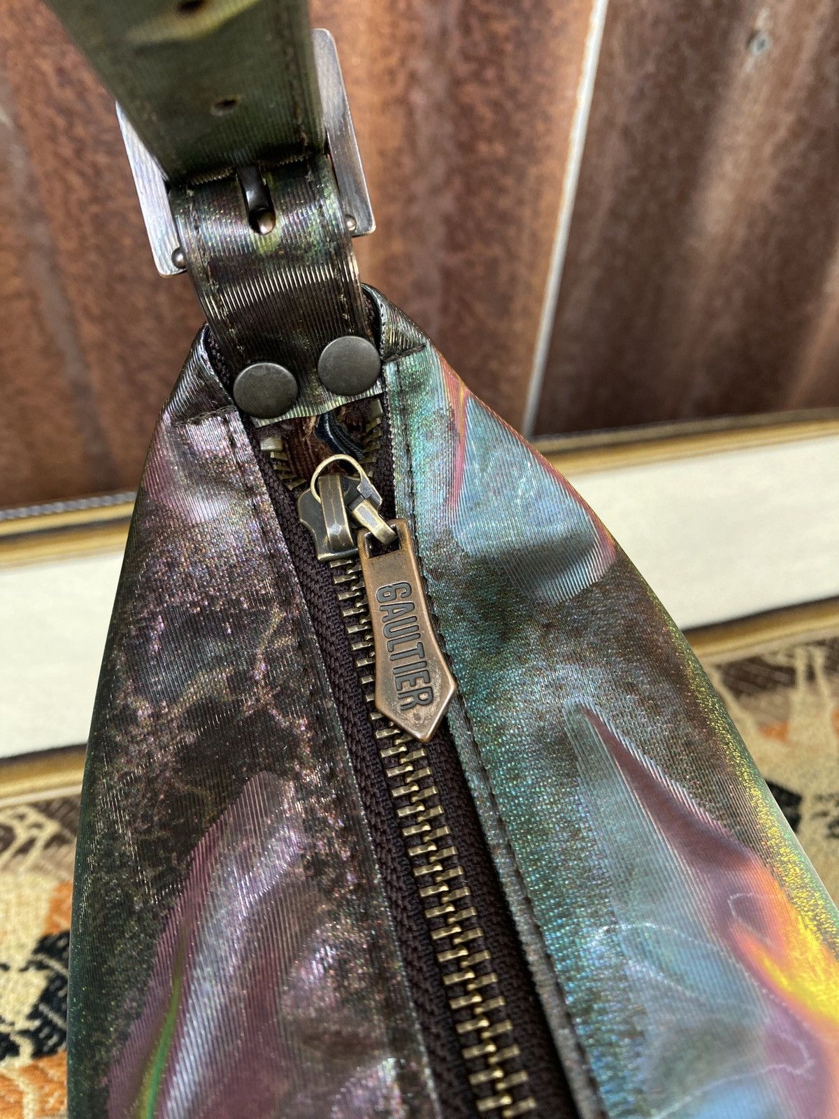 Jean Paul Gaultier Vintage Jean Paul Gaultier Cyber Mini Handbag AW1995 Size ONE SIZE - 8 Thumbnail