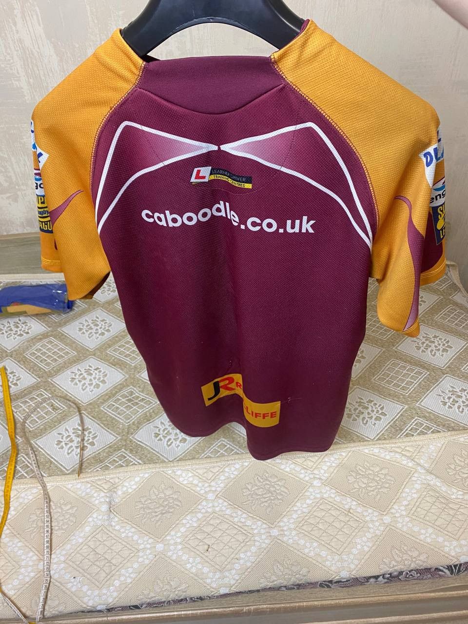Vintage 🔥 Huddersfield Giants KooGa Rugby England Jersey T Shirt Size US M / EU 48-50 / 2 - 7 Thumbnail