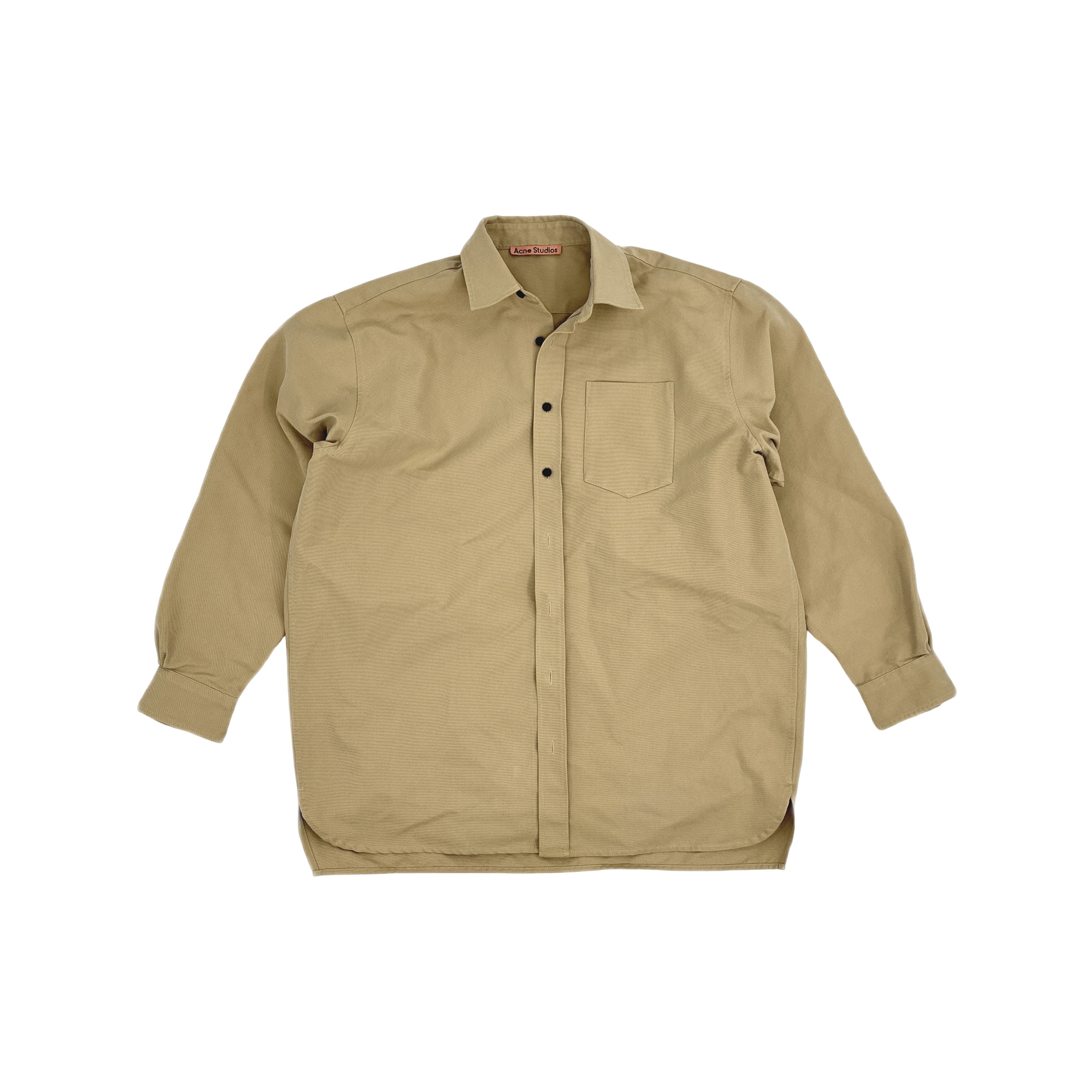 Acne Studios Acne Studios FW21 Cotton Blend Shirt 46 Size US S / EU 44-46 / 1 - 1 Thumbnail