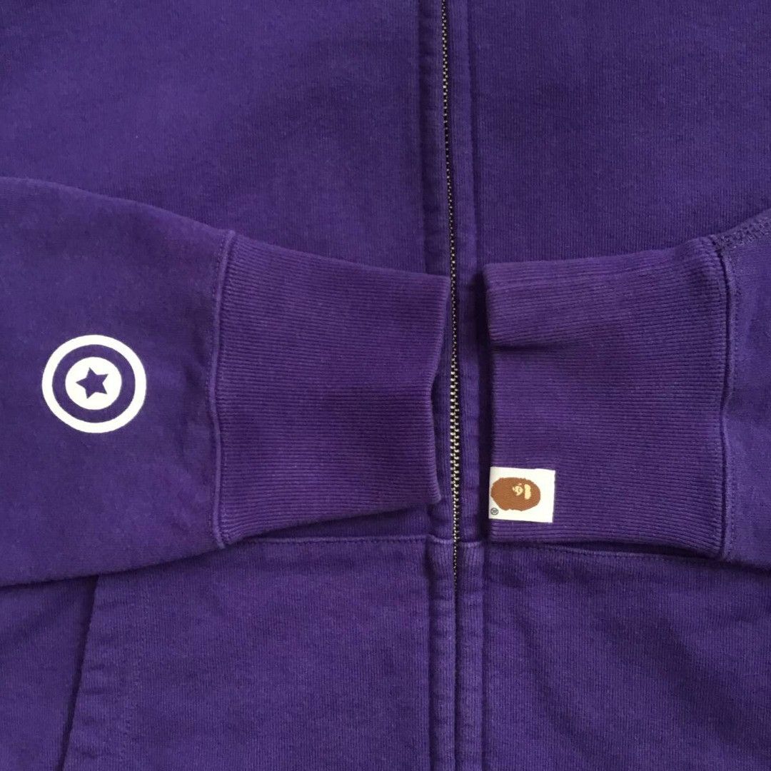 Bape BAPE White Tiger full zip hoodie a bathing ape Size US L / EU 52-54 / 3 - 6 Thumbnail