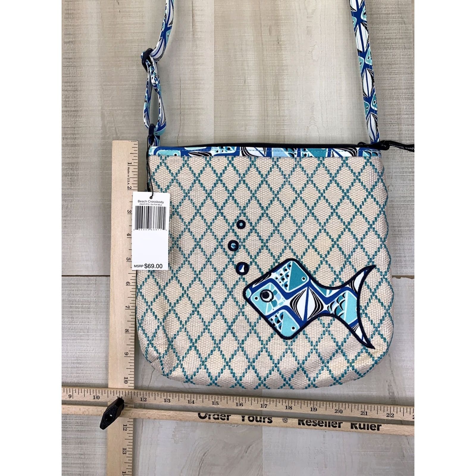 Vera Bradley Vera Bradley Beach Straw Crossbody Womens Purse With Wallet NWT-10385 Size ONE SIZE - 2 Thumbnail