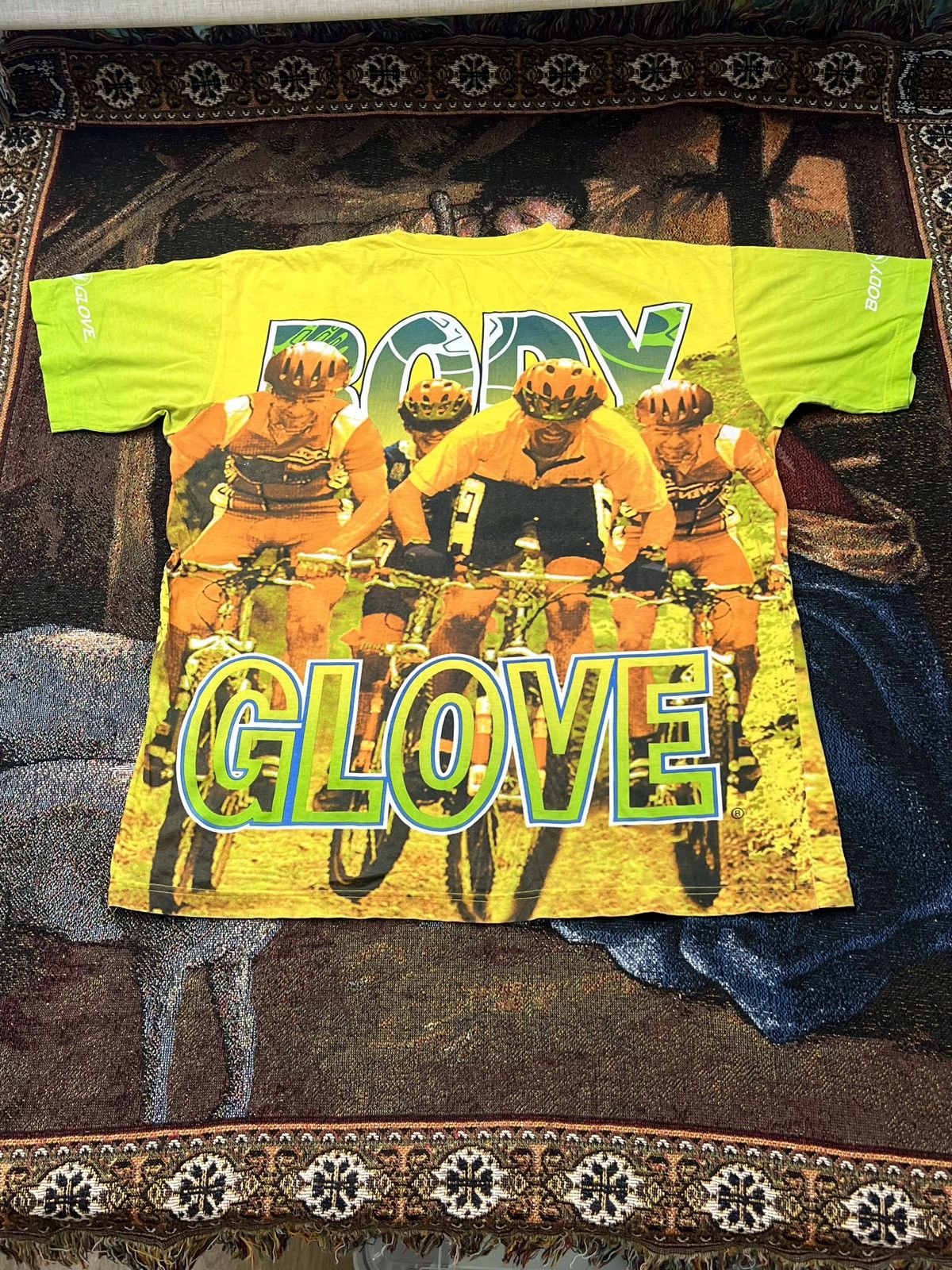 Body Glove Vintage Body Glove Cycling Tee Size US L / EU 52-54 / 3 - 2 Thumbnail