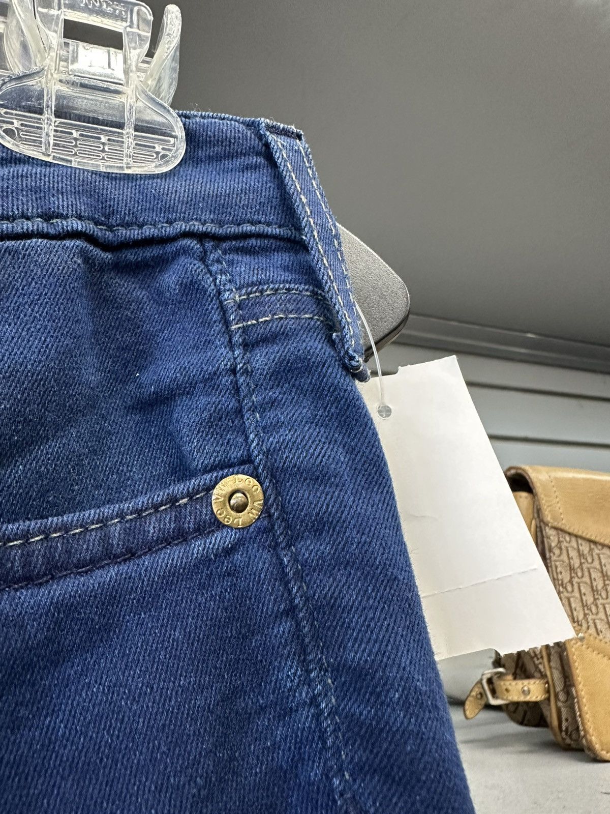 Lee × Vivienne Westwood VIVIENNE WESTWOOD LEE RHINESTONE ORB DENIM MONROE JEANS Size 30" / US 8 / IT 44 - 5 Thumbnail