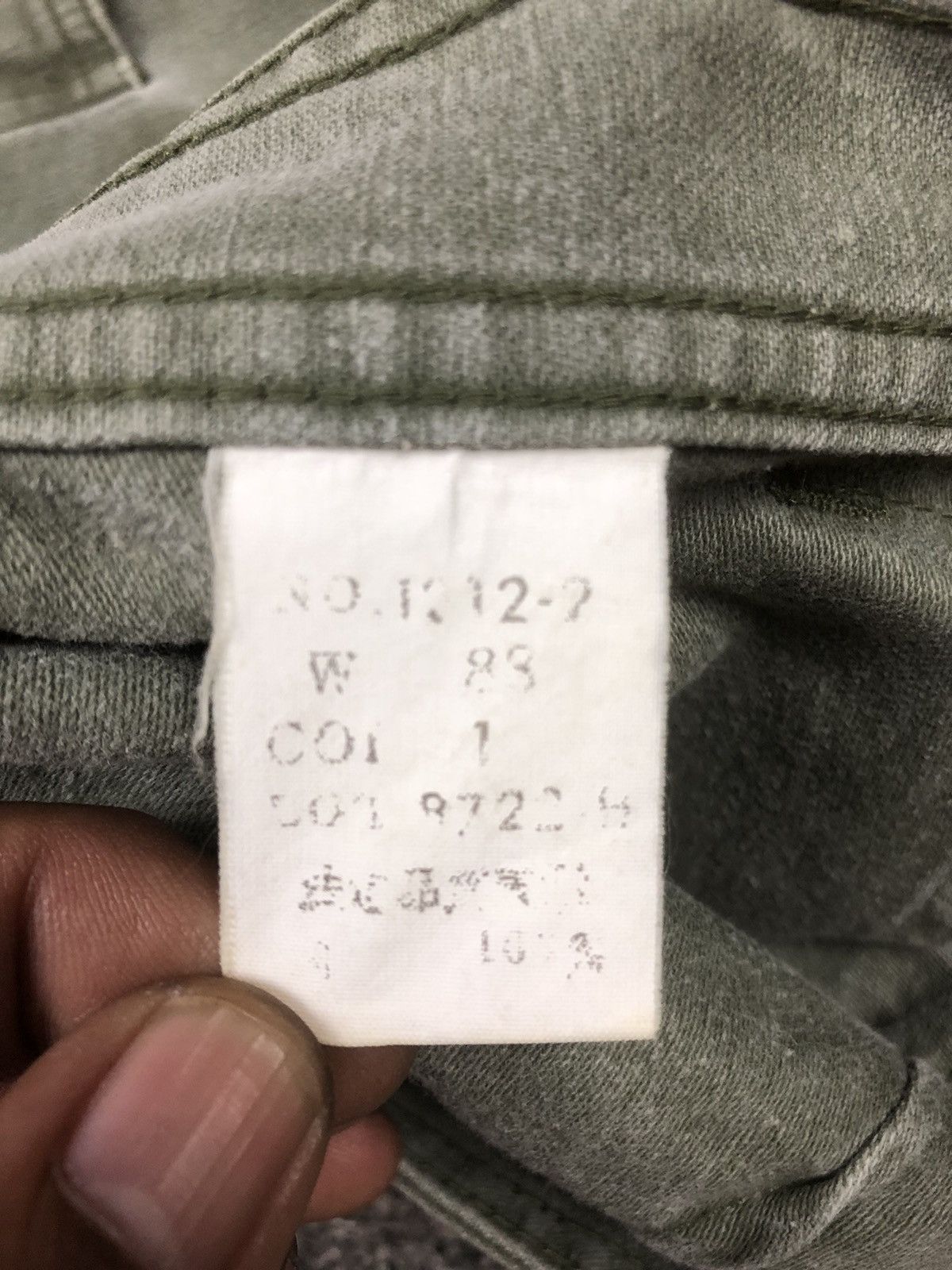 Japanese Brand Vintage Faded Japanese Brands Army Cargopants Size US 34 / EU 50 - 17 Thumbnail