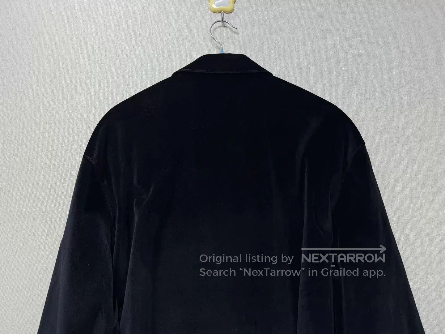 Prada prada black velvet zip jacket with logo. Size US XXL / EU 58 / 5 - 5 Thumbnail