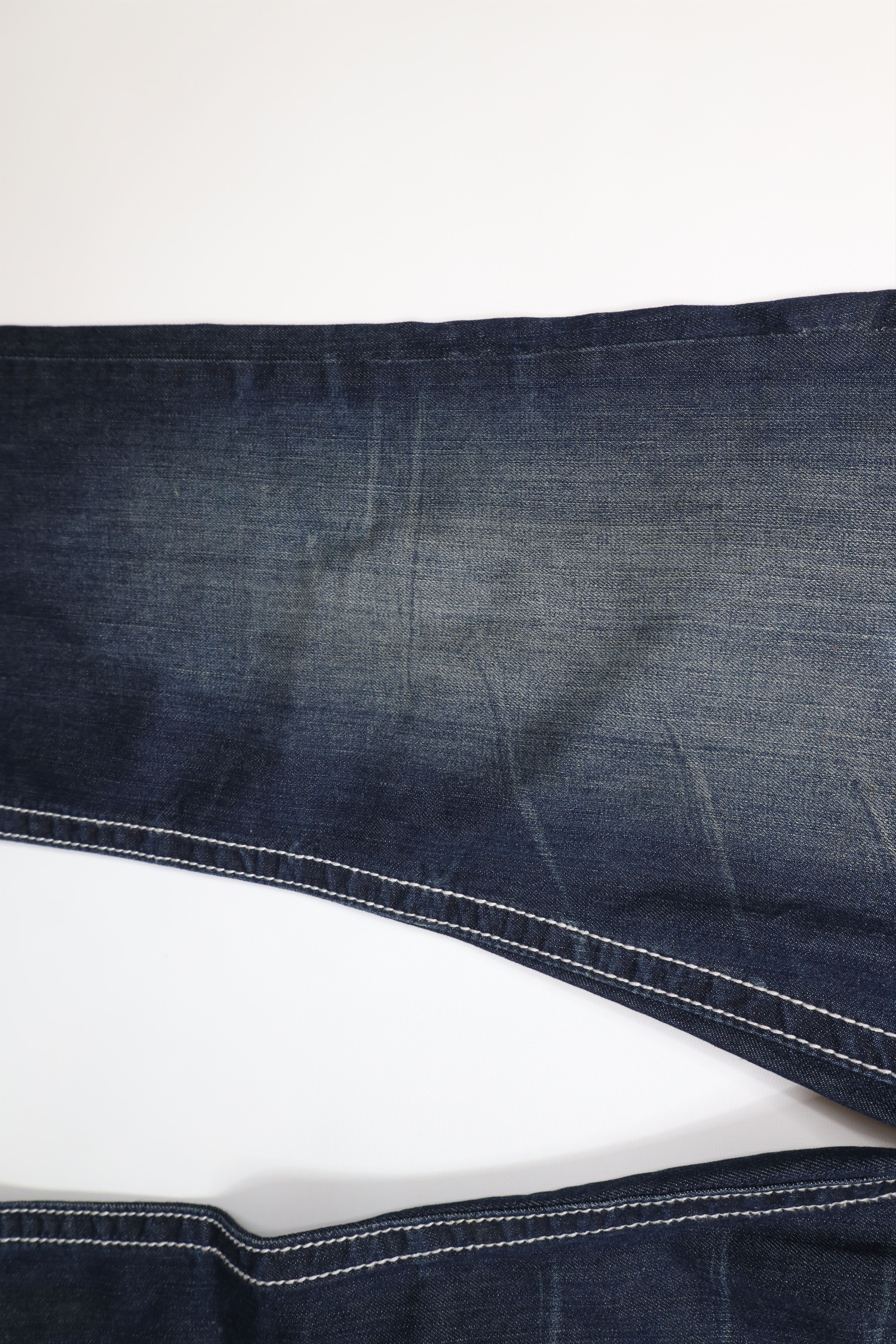 Vintage Buckle BKE Thick Stitch Tyler Straight Leg Denim Jeans Size US 36 / EU 52 - 7 Thumbnail