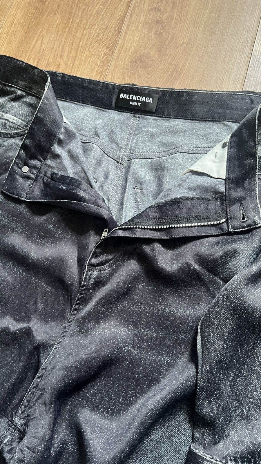 Balenciaga Balenciaga Hybrid Trompe L’oeil Pants Size US 30 / EU 46 - 3 Thumbnail