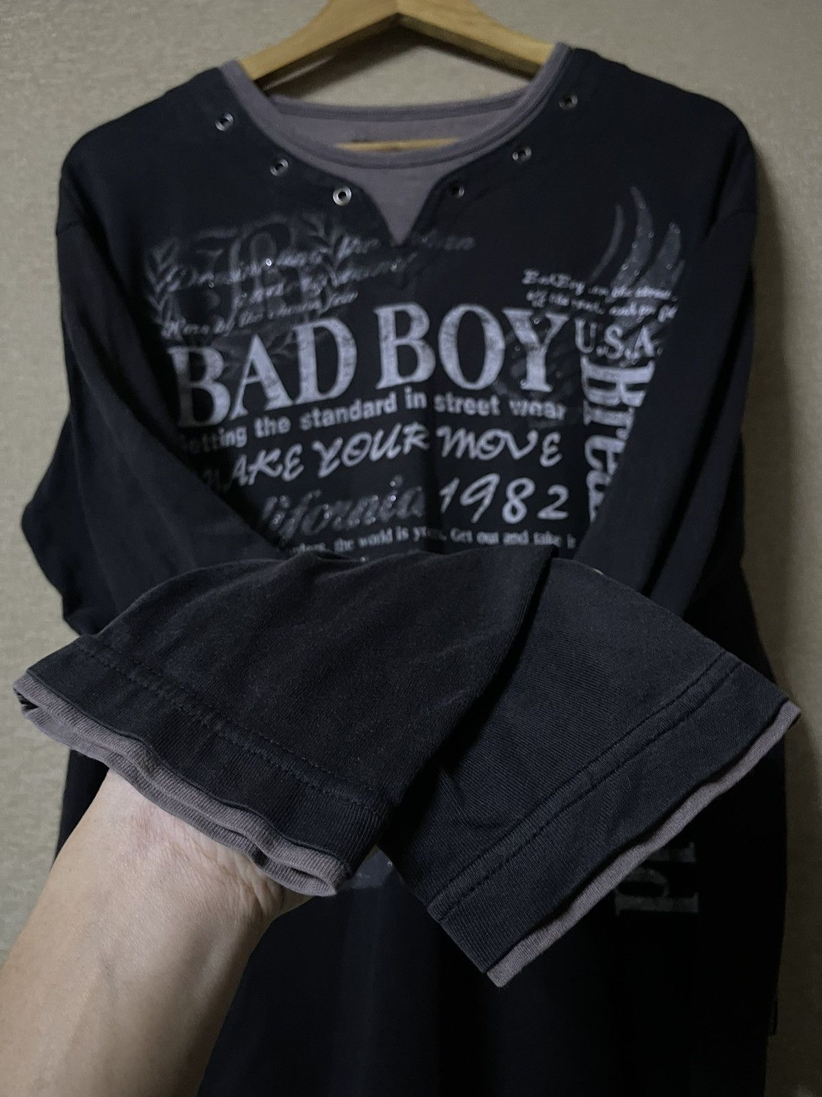 If Six Was Nine Badboy Japan Break The Mold Double Layered Longsleeve Size US XL / EU 56 / 4 - 7 Thumbnail