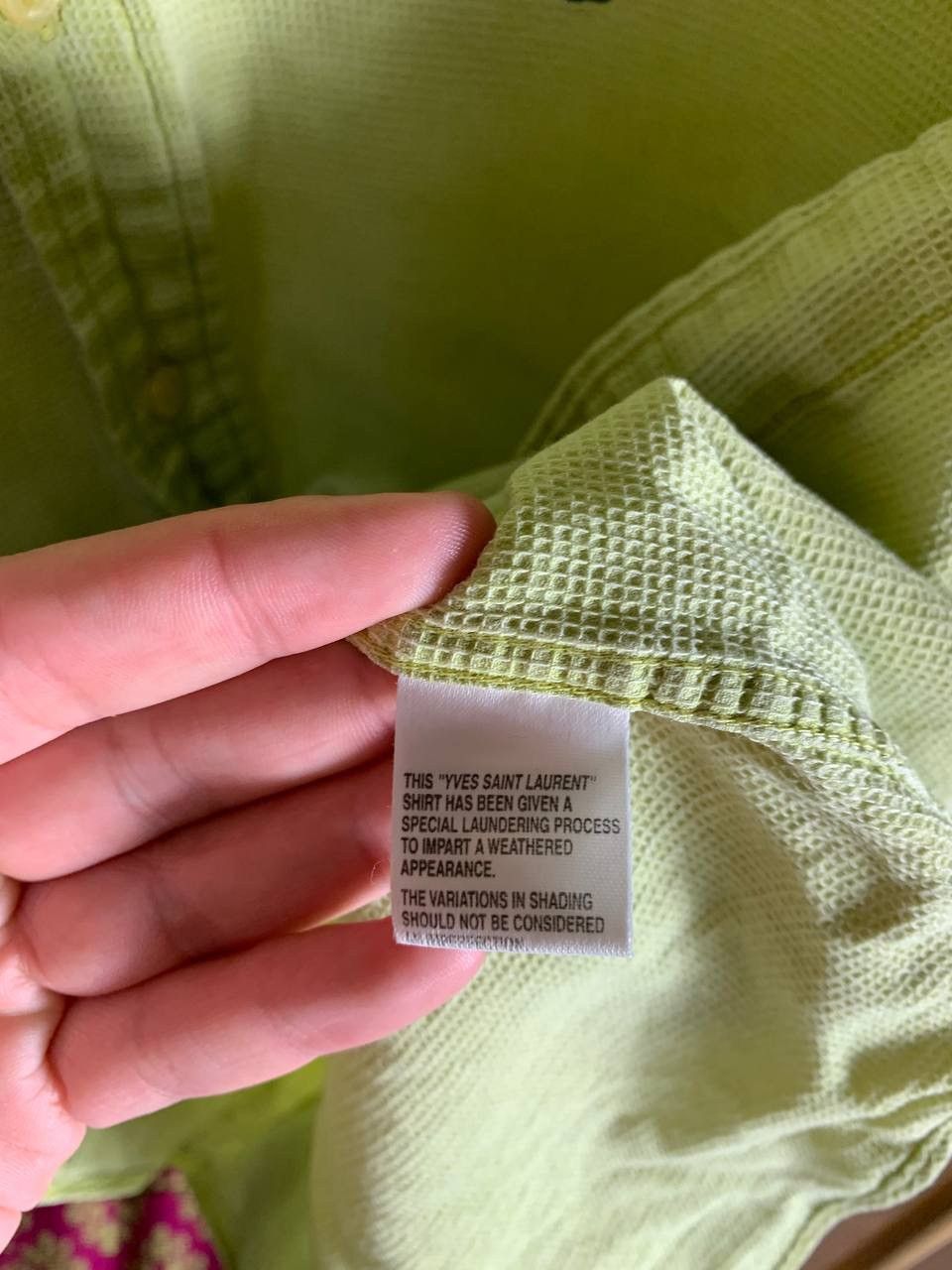 Yves Saint Laurent VINTAGE YVES SAINT LAURENT DESIGNER SHIRT JAPAN STYLE 90s Size US M / EU 48-50 / 2 - 9 Thumbnail