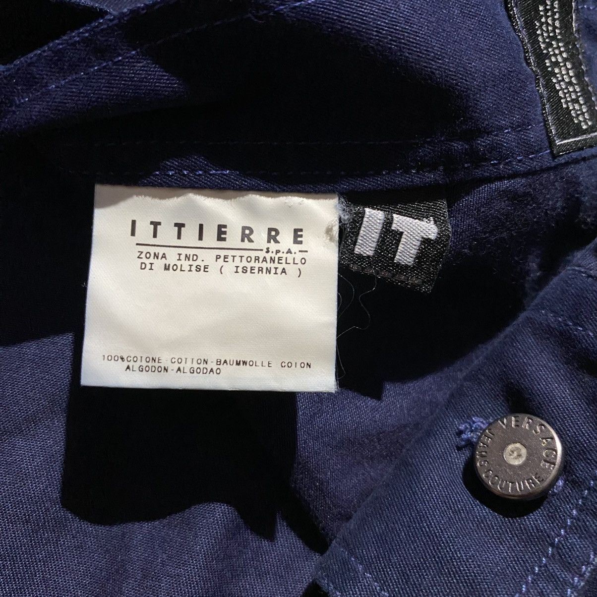 Versace Jeans Couture Indigo Versace Jeans Couture Button Up Shirt Size S / US 4 / IT 40 - 7 Thumbnail