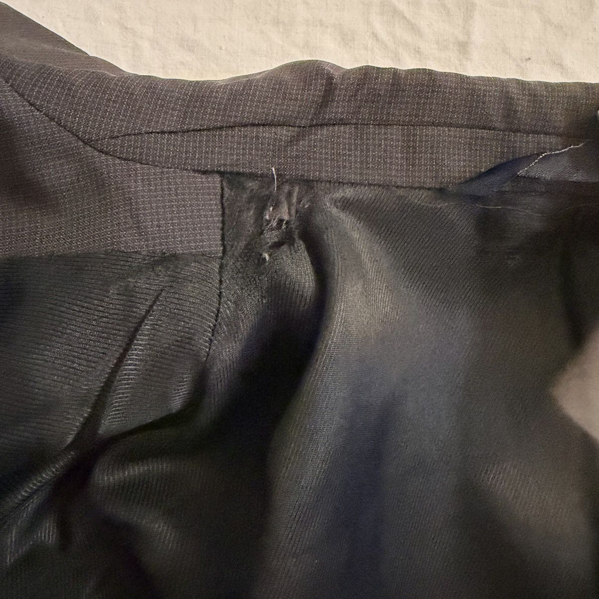 Burberry Burberry London Blazer 42R Black 100% Wool Union Made USA Size 42R - 6 Thumbnail