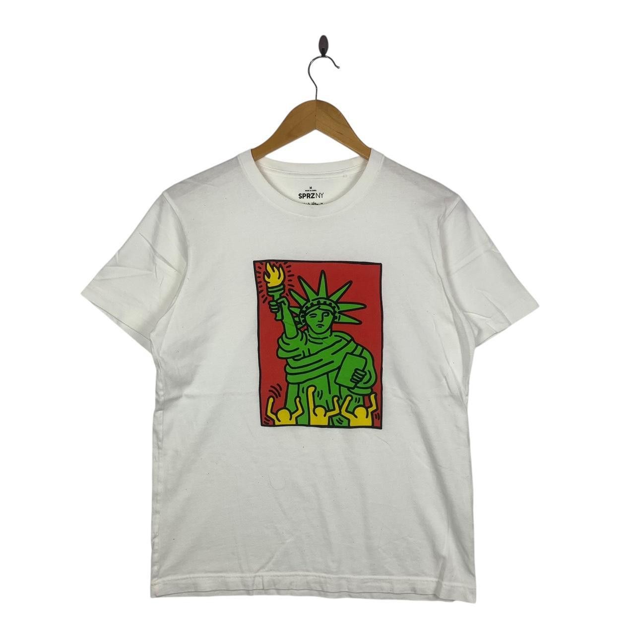 Keith Haring KEITH HARING x UNIQLO SPRZ NY Statue Liberty Tee Shirt Top Size US M / EU 48-50 / 2 - 1 Thumbnail
