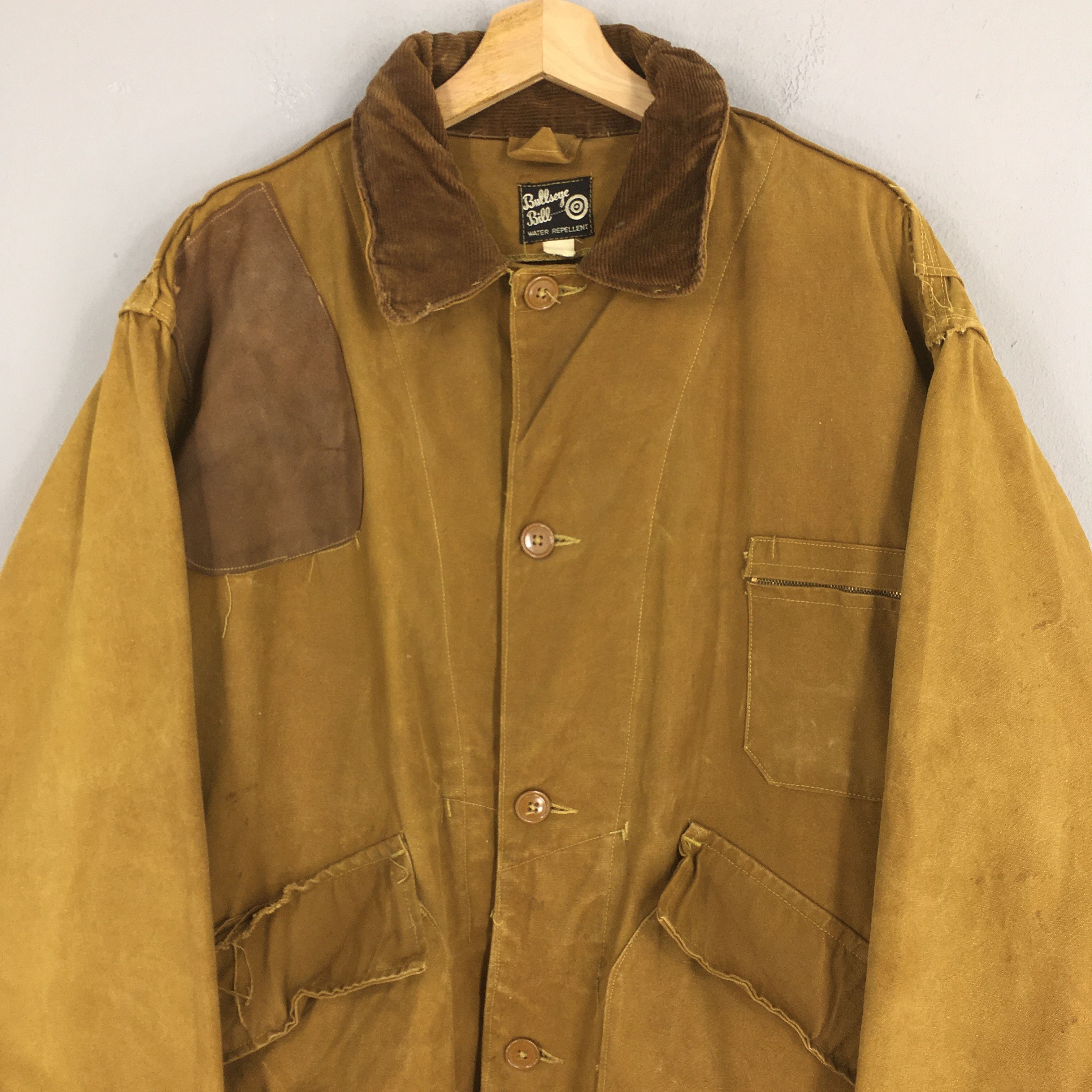 Vintage Vintage 50s Bullseye Bill Barn Field Brown Hunting Jacket XL Size US XL / EU 56 / 4 - 2 Thumbnail
