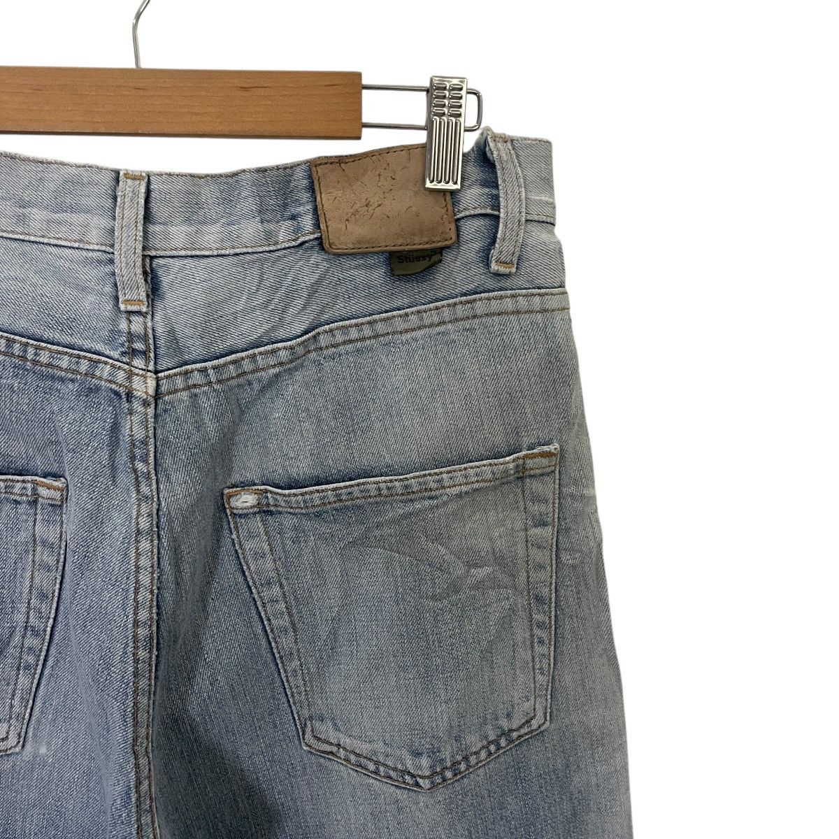 Stussy Vintage Stussy.dm Distressed Denim Size US 30 / EU 46 - 12 Thumbnail