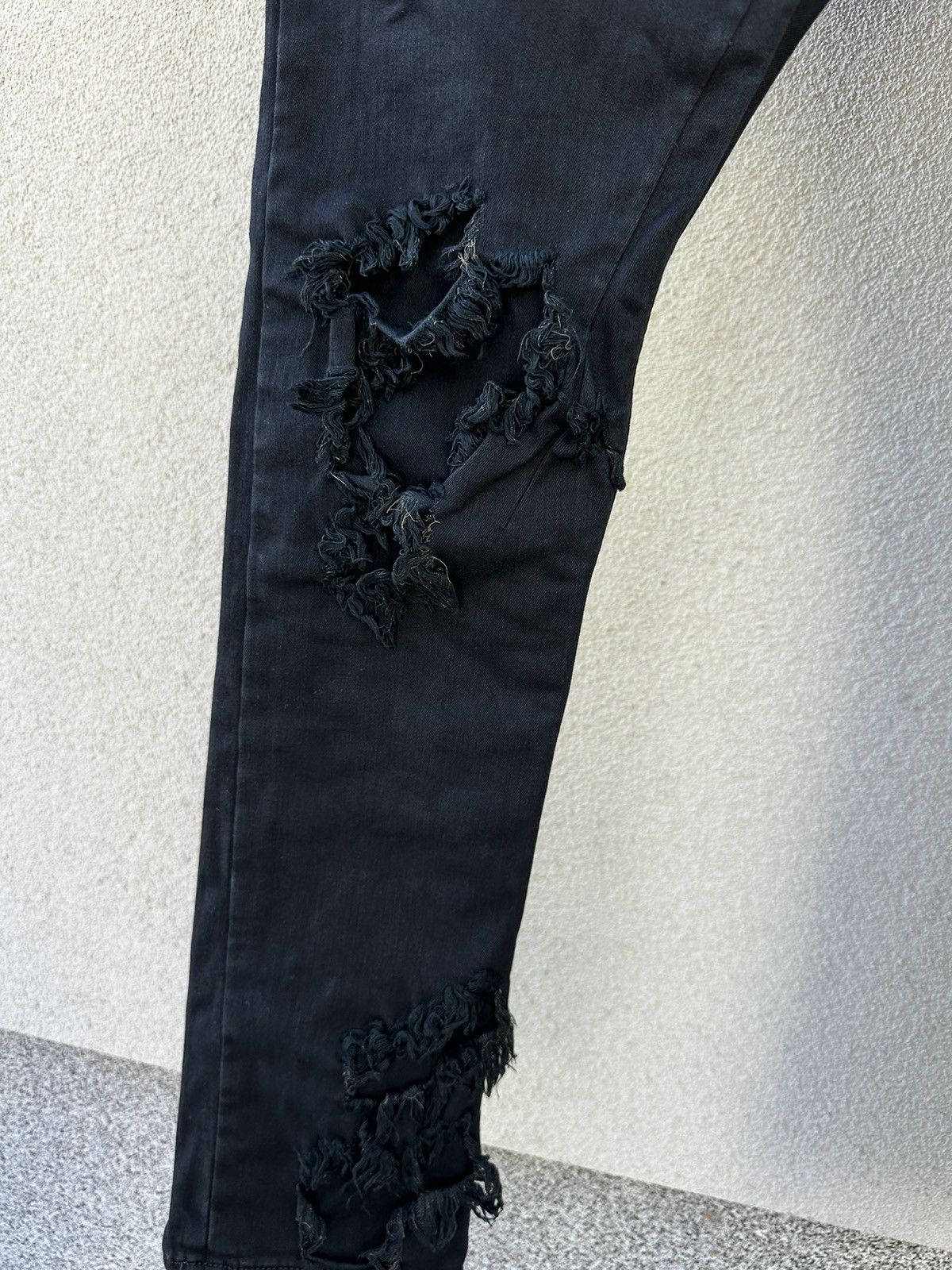 Rick Owens × Rick Owens Drkshdw Rick Owens frayed detail Detroit Denim Size US 31 - 5 Thumbnail