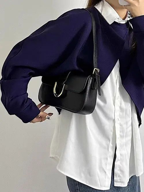 Designer × Japanese Brand black shoulder bag Size ONE SIZE - 2 Thumbnail
