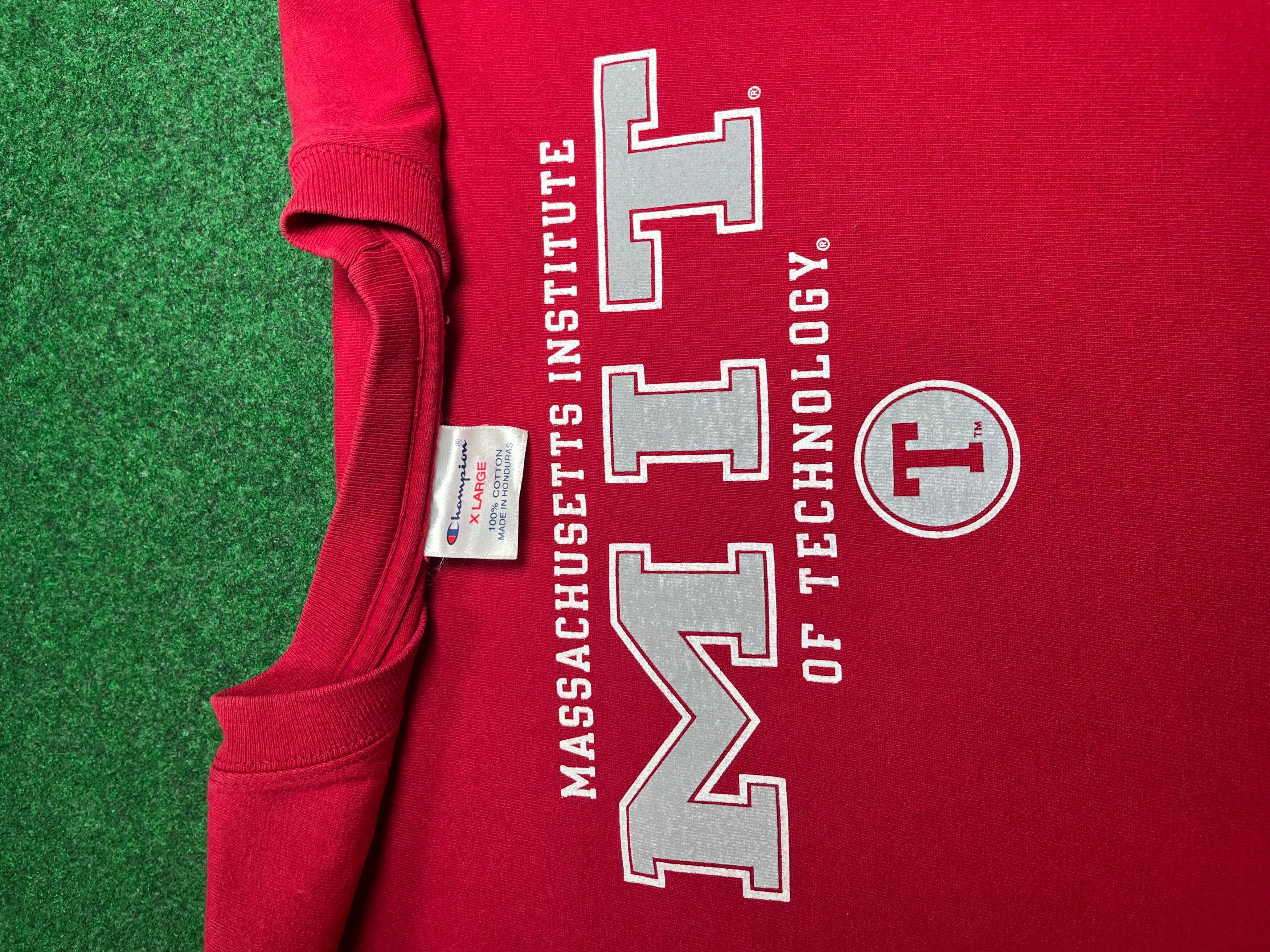 Champion Vintage Y2K MIT Champion Mens XL Collegiate T Shirt Size US XL / EU 56 / 4 - 6 Thumbnail