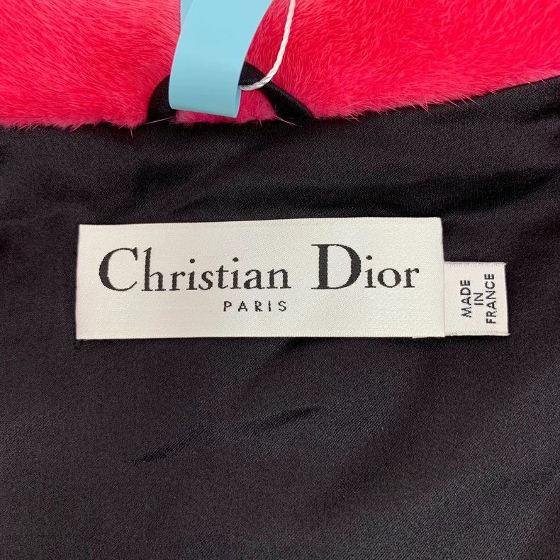 Dior Dior Rose-red mink long-sleeved fur jacket Size XS / US 0-2 / IT 36-38 - 5 Thumbnail