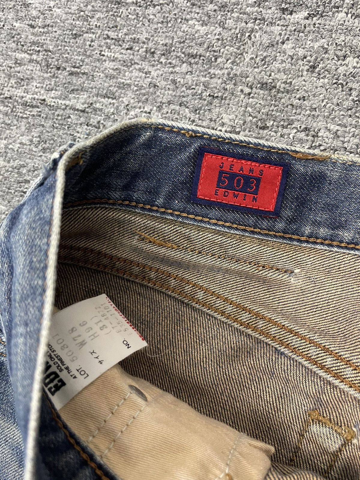 Edwin Vintage Edwin 503 Jeans Japan Flare Pant Denim Size 30 Size US 30 / EU 46 - 3 Thumbnail