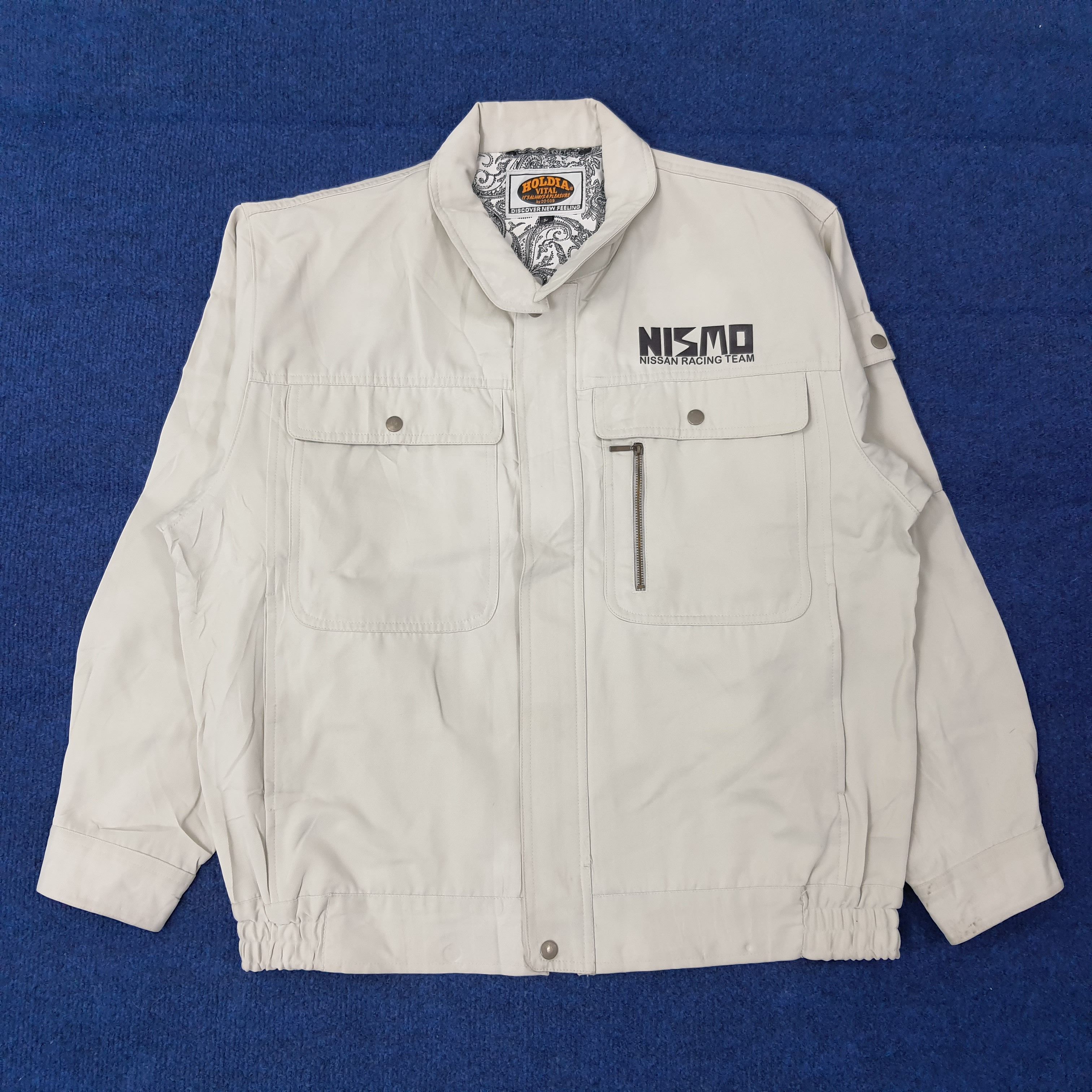 Japanese Brand Vintage Nismo Nissan Motorsports Custom Logo Jacket C268N16 Size US L / EU 52-54 / 3 - 3 Thumbnail