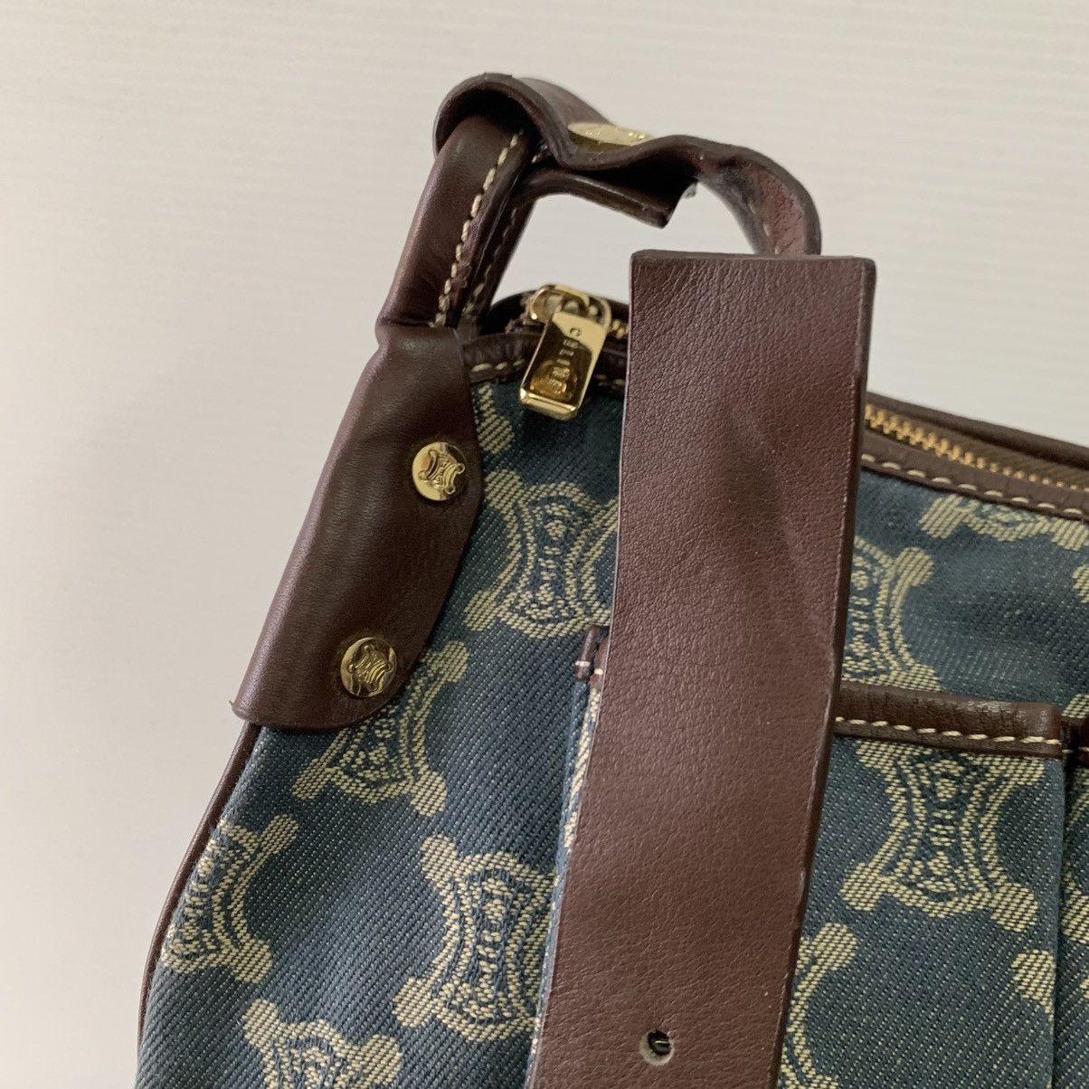 Celine Celine Canvas Denime Shoulder Pre-Owned Bag Size ONE SIZE - 10 Thumbnail