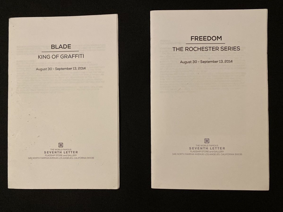 Futura × RVCA Blade Chris Freedom Graffiti Art Catalog Set Size ONE SIZE - 4 Thumbnail