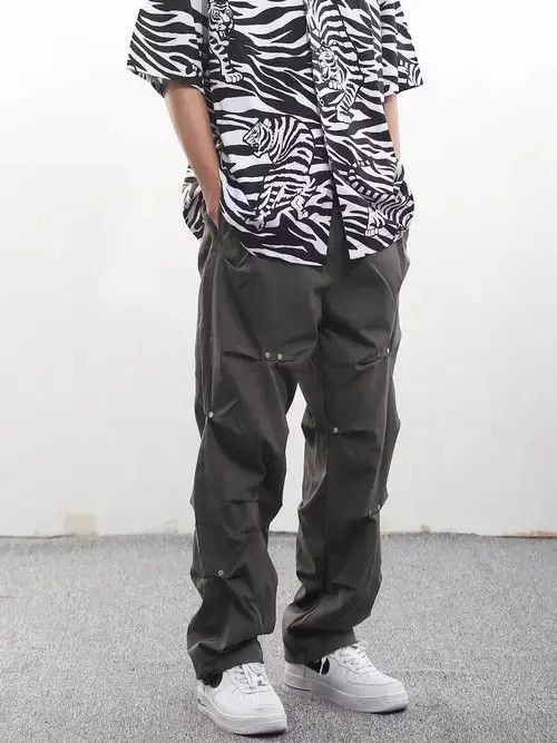 VIBE baggy hiphop pleated skate pants Size US 32 / EU 48 - 1 Thumbnail