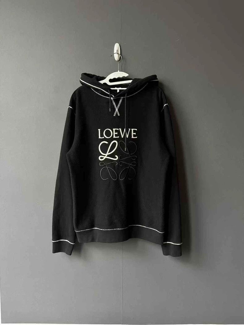 Loewe loewe Black pullover sweatshirt 2505-Nextarrow Size US XL / EU 56 / 4 - 1 Thumbnail