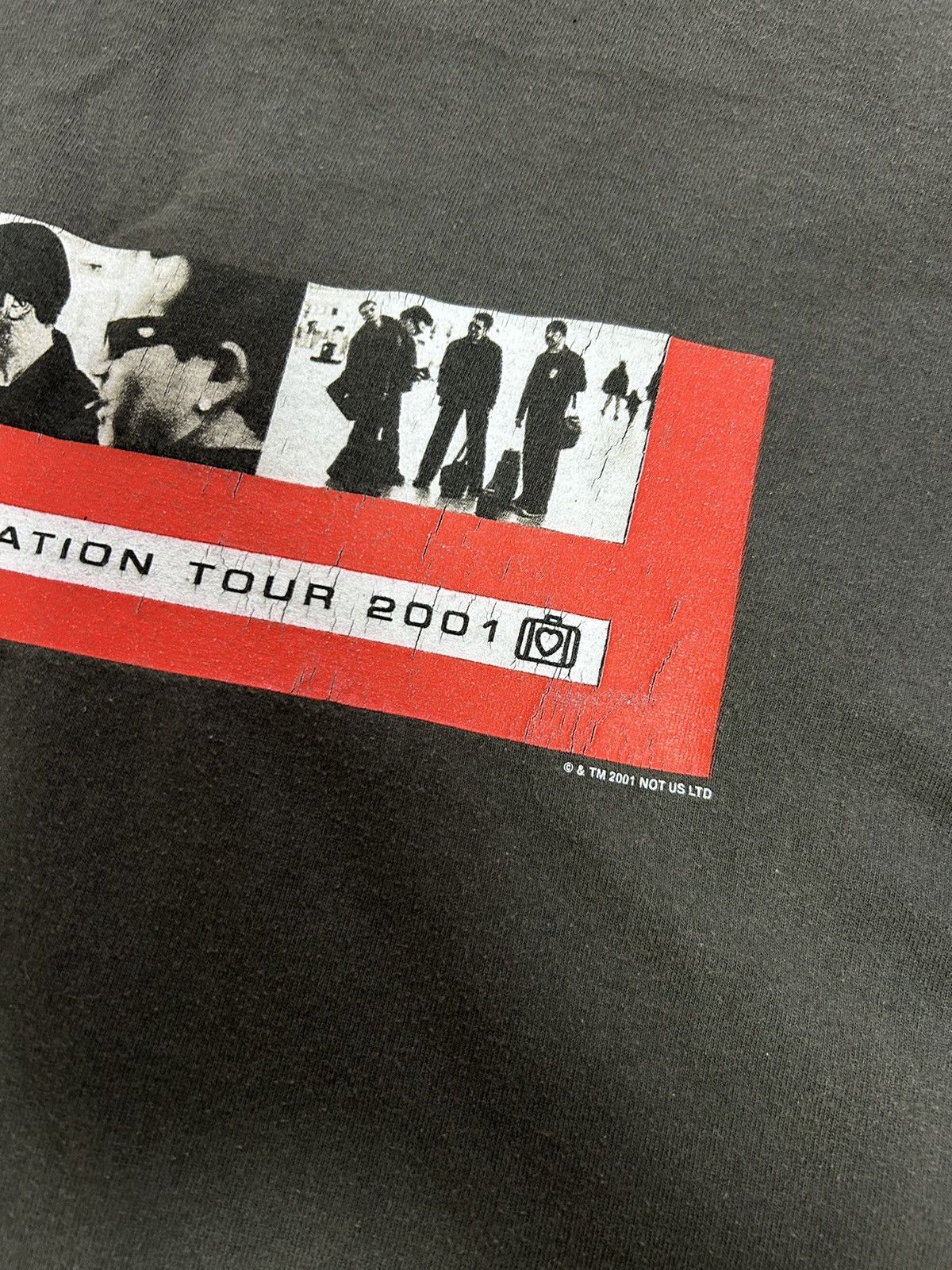 Band Tees × Vintage Vintage U2 Elevation Tour 2001 Rock Band T-Shirt Size US XL / EU 56 / 4 - 10 Thumbnail