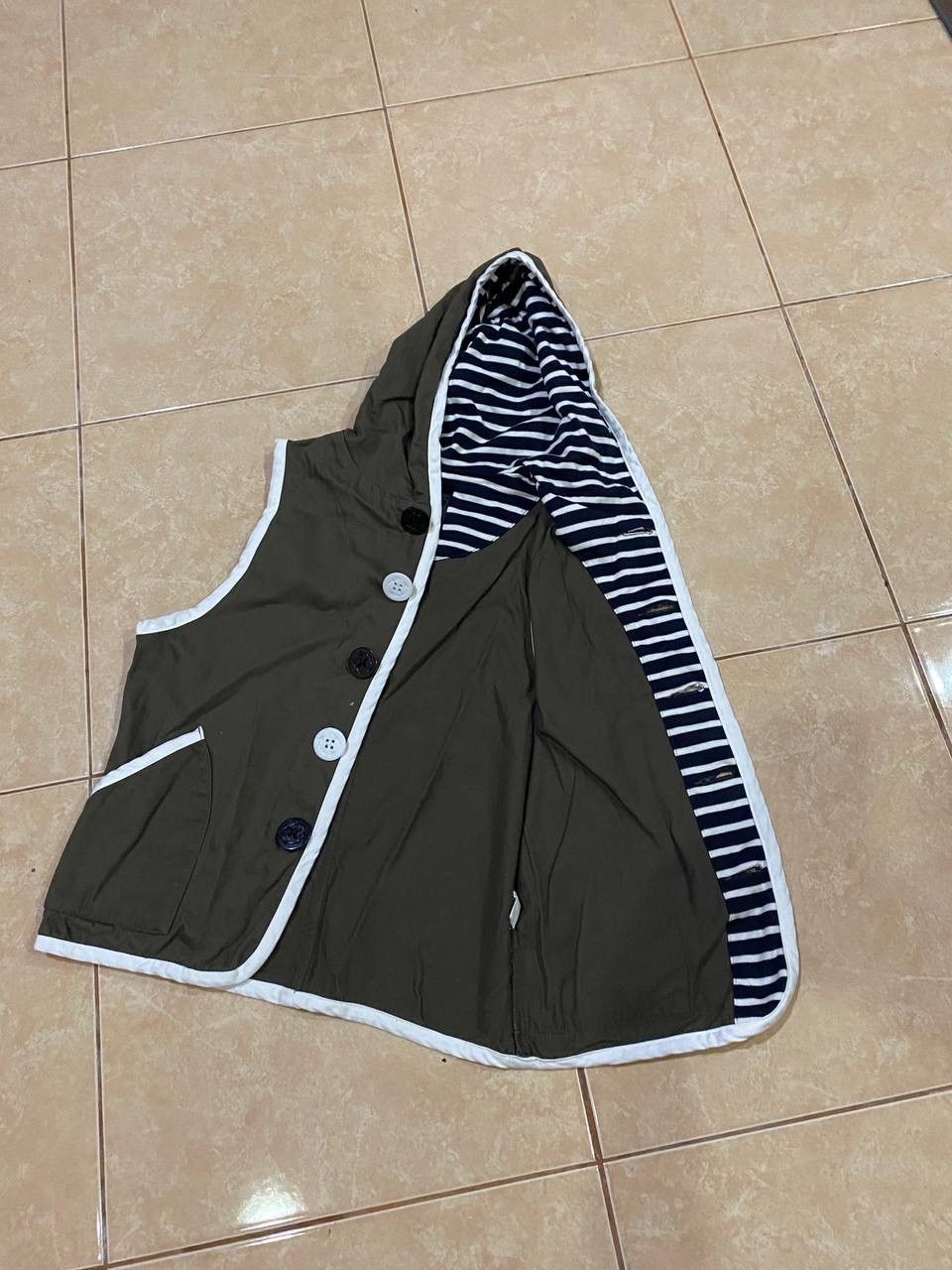 Japanese Brand Decomp Usn Vest Hoodie Size US M / EU 48-50 / 2 - 7 Thumbnail