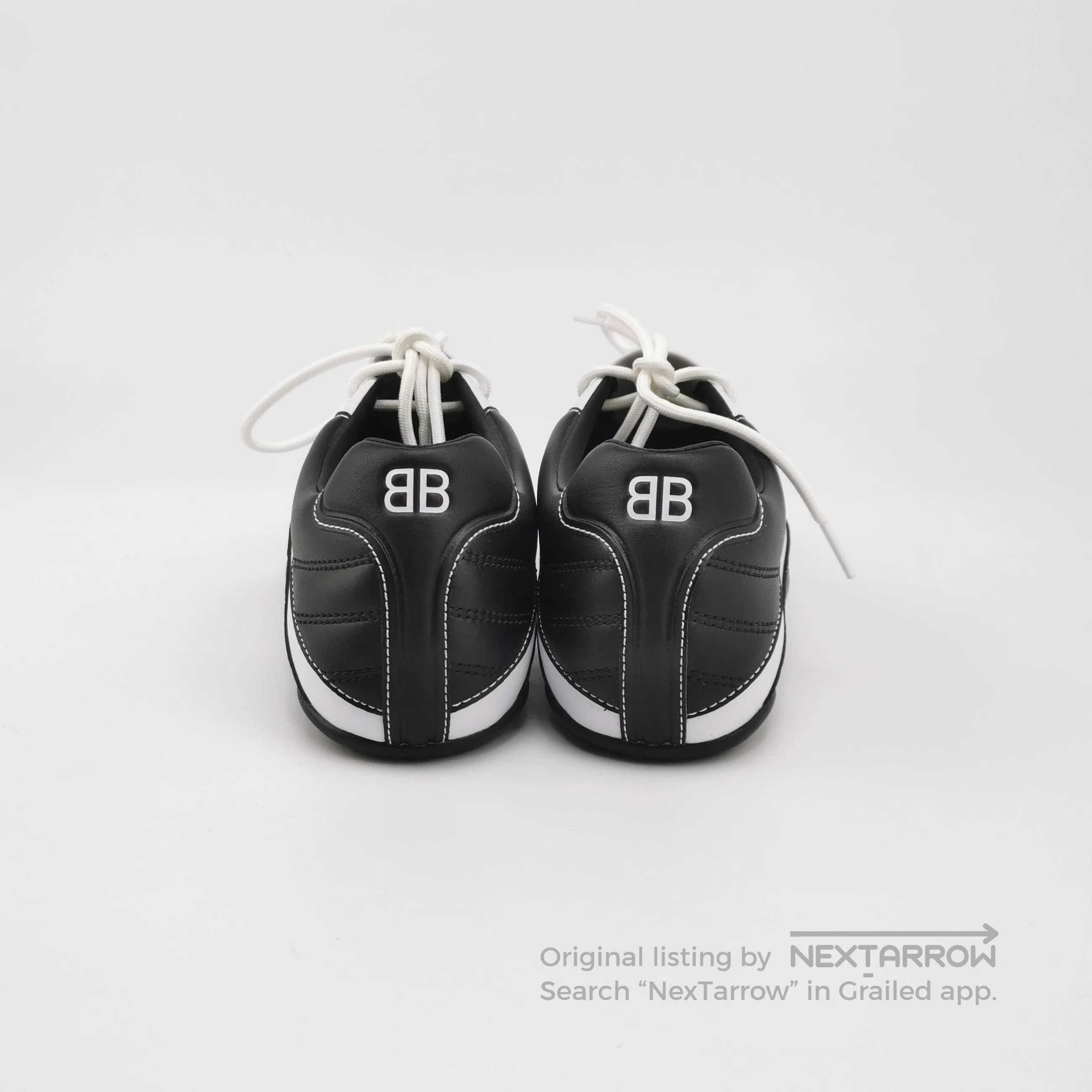 Balenciaga Balenciaga Zen Leather Colorblock Logo Lace. Size US 7.5 / EU 40-41 - 5 Thumbnail