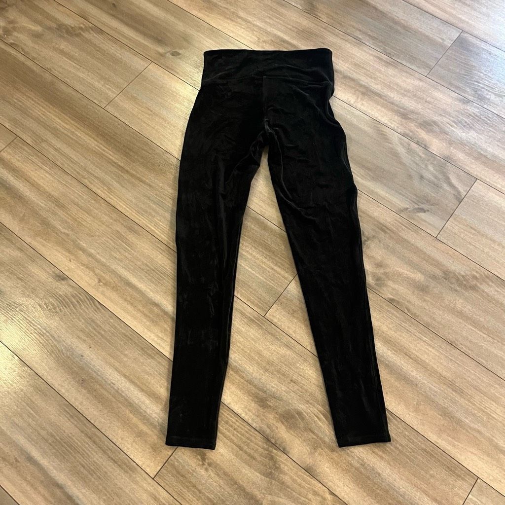 Spanx Spanx Faux Velvet Casual Leggings Women Large Size 28" / US 6 / IT 42 - 4 Thumbnail