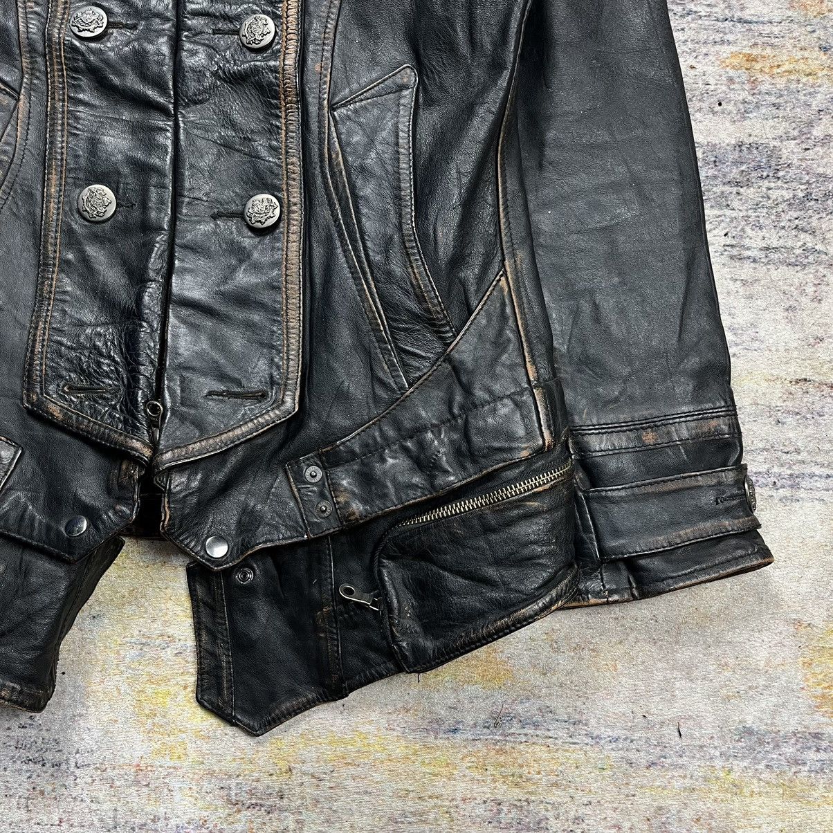 PPFM Very Rare PPFM Napoleon leather jacket vkei style Size US M / EU 48-50 / 2 - 7 Thumbnail
