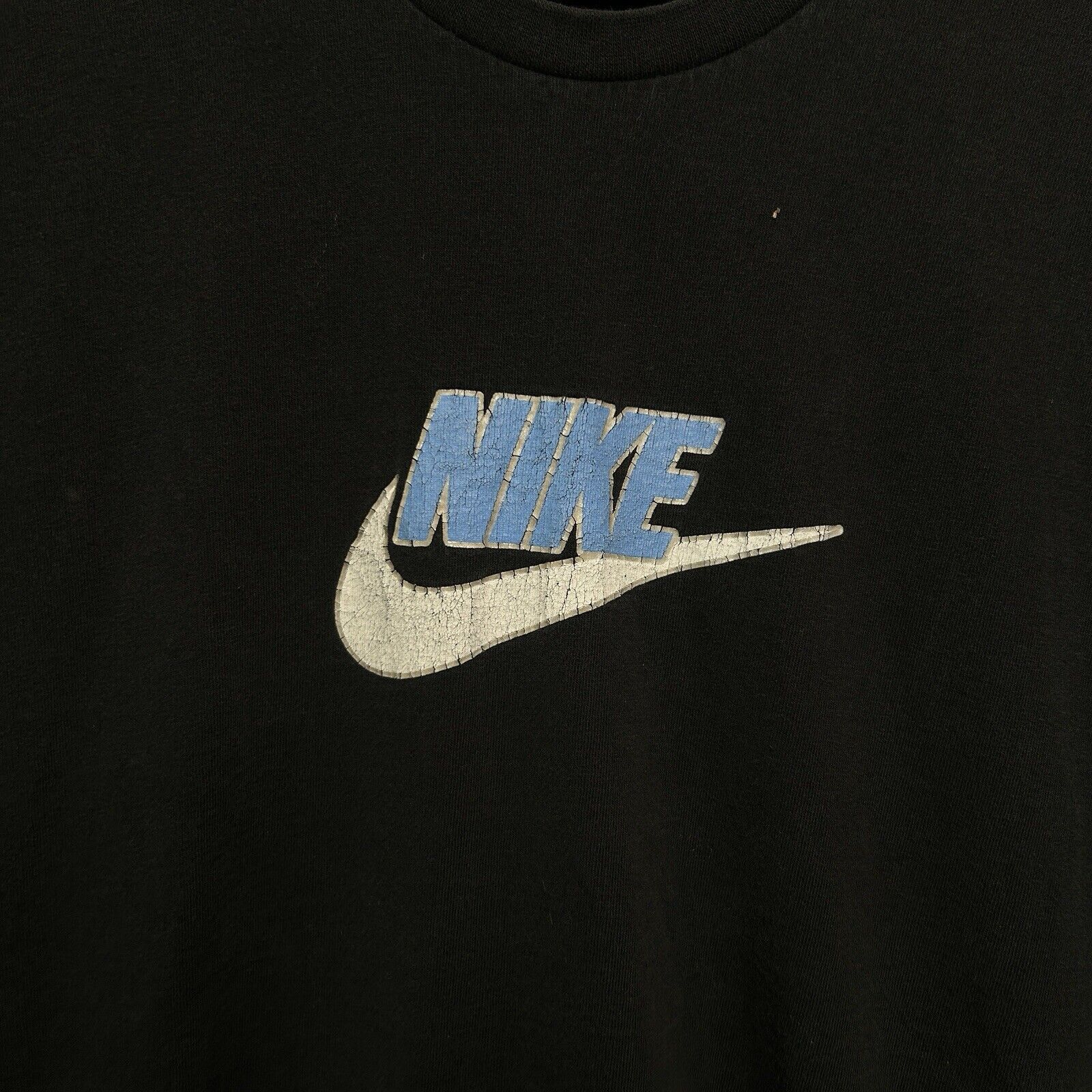 Nike Nike Vintage Grey Tag Swoosh Logo UNC T-Shirt 2024 Size US L / EU 52-54 / 3 - 3 Thumbnail