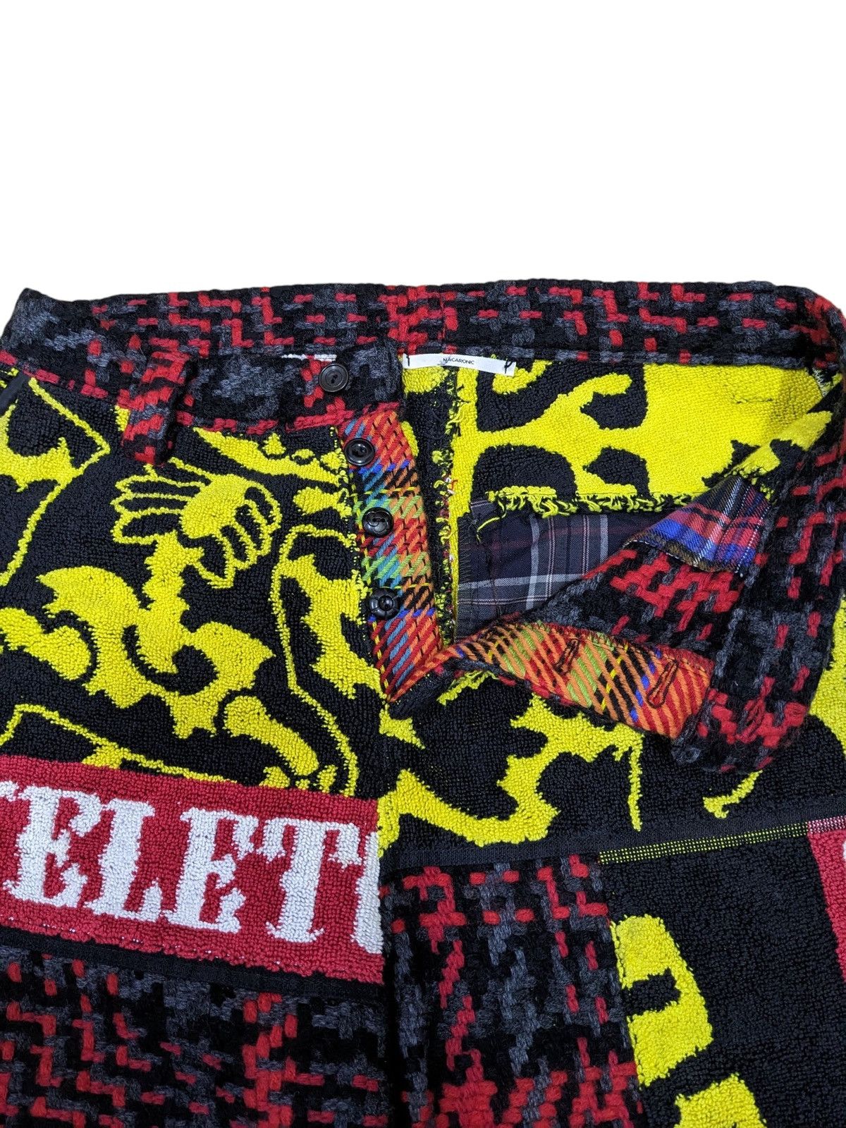Disney Disney Skeleton Stitch Patchwork Pant Size US 30 / EU 46 - 6 Thumbnail