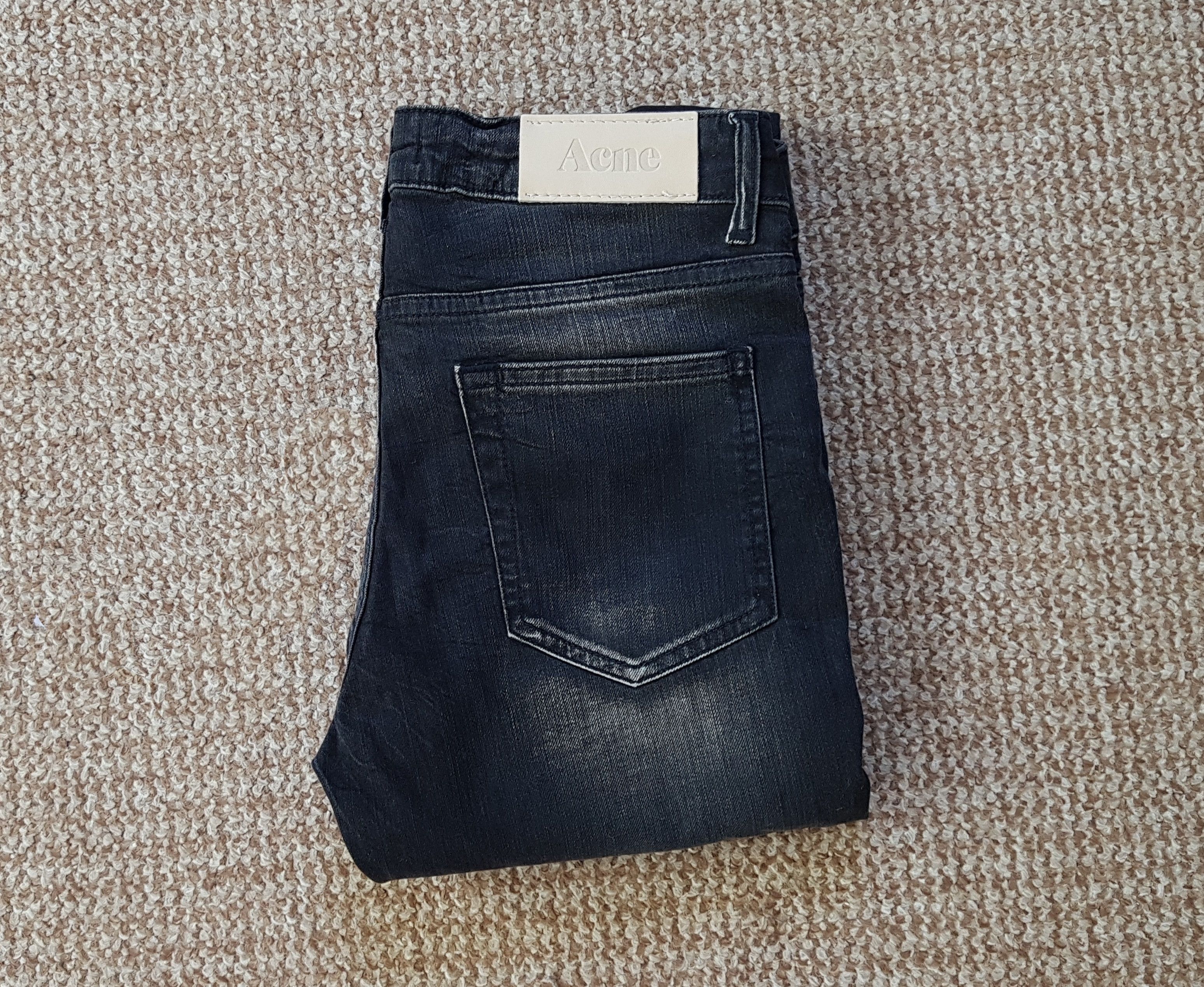 Acne Studios Acne Jeans vintage Hex Black Pure womens denim Size 28" / US 6 / IT 42 - 1 Thumbnail