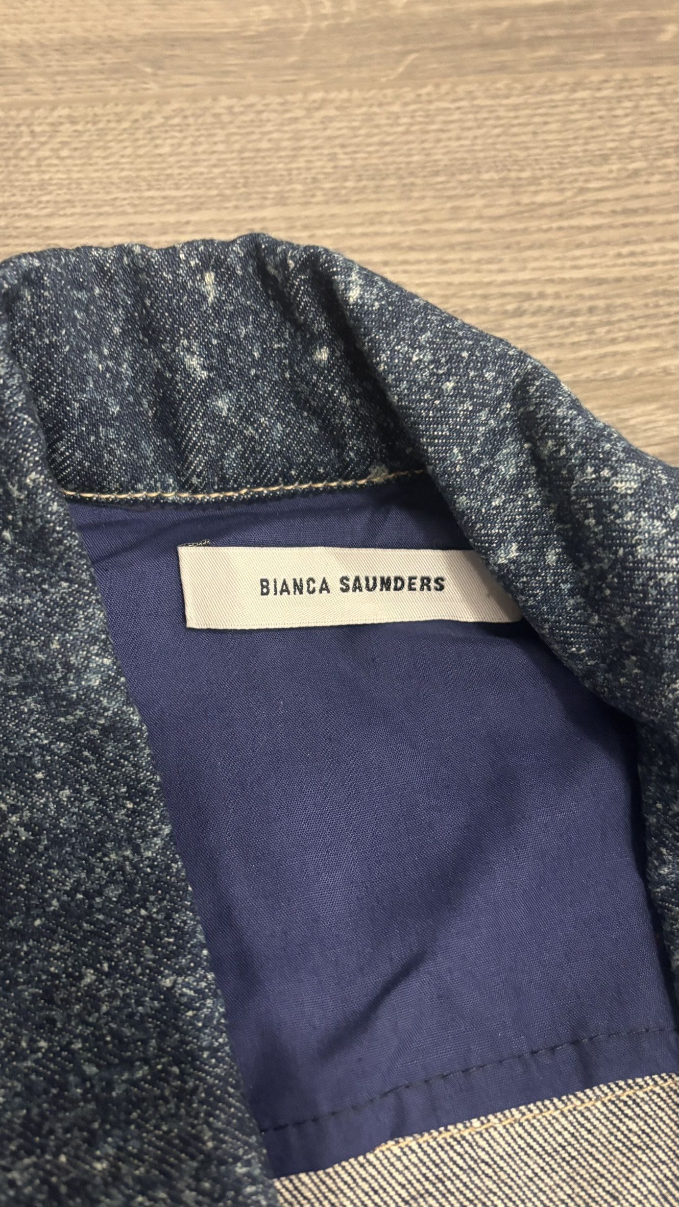 Bianca Saunders Bianca Saunders Blue Denim Lexxus Jacket Size US L / EU 52-54 / 3 - 5 Thumbnail