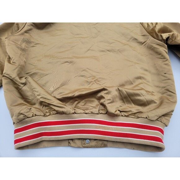 NFL × Vintage Vintage San Francisco 49ers Satin Varsity Jacket Stahl Urban Size US M / EU 48-50 / 2 - 10 Thumbnail
