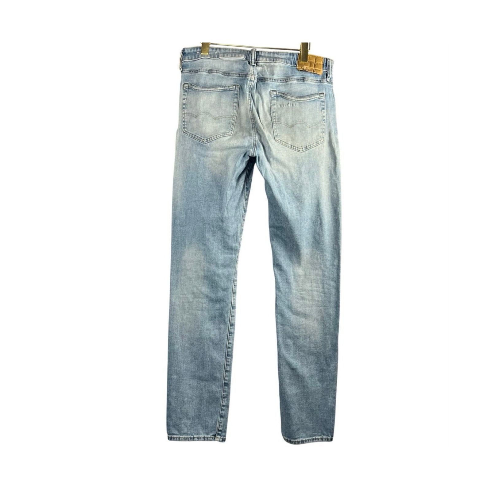 American Eagle Outfitters American Eagle Ne(X)t Level Flex Slim Straight Jeans 34x34 Size US 34 / EU 50 - 2 Thumbnail