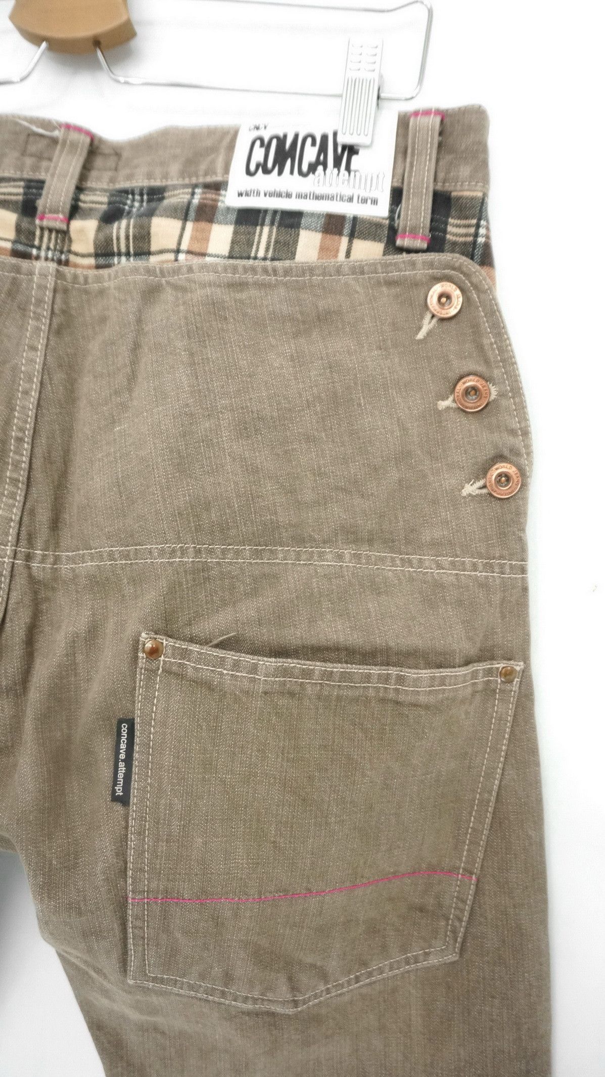 Japanese Brand 🔴 Dope Vintage CNCV CONCAVE ATTEMPT Japan Jeans Size US 32 / EU 48 - 7 Thumbnail