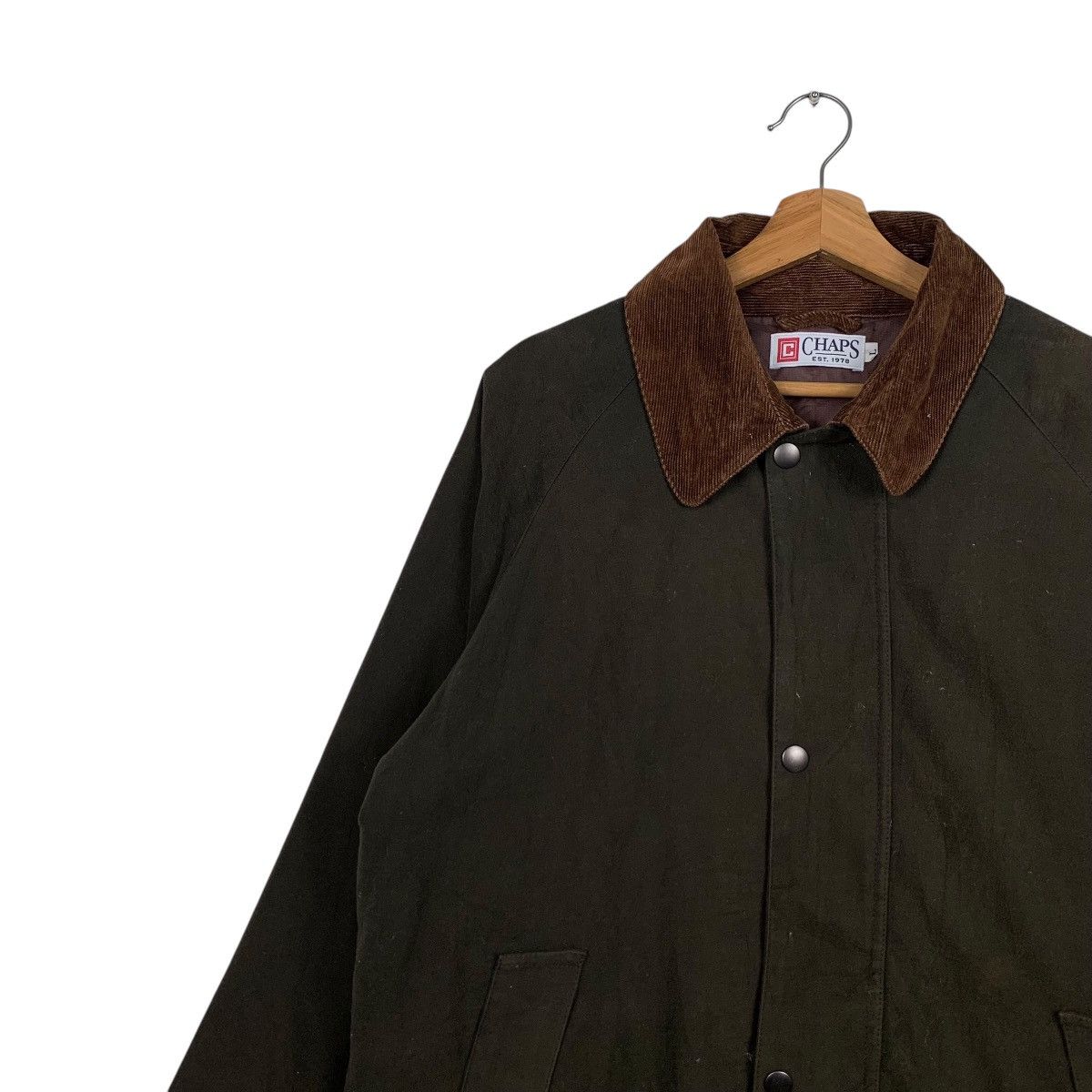 Chaps CHAPS Collared Casual Jacket Men's Work Jacket #1697-C75 Size US L / EU 52-54 / 3 - 6 Thumbnail