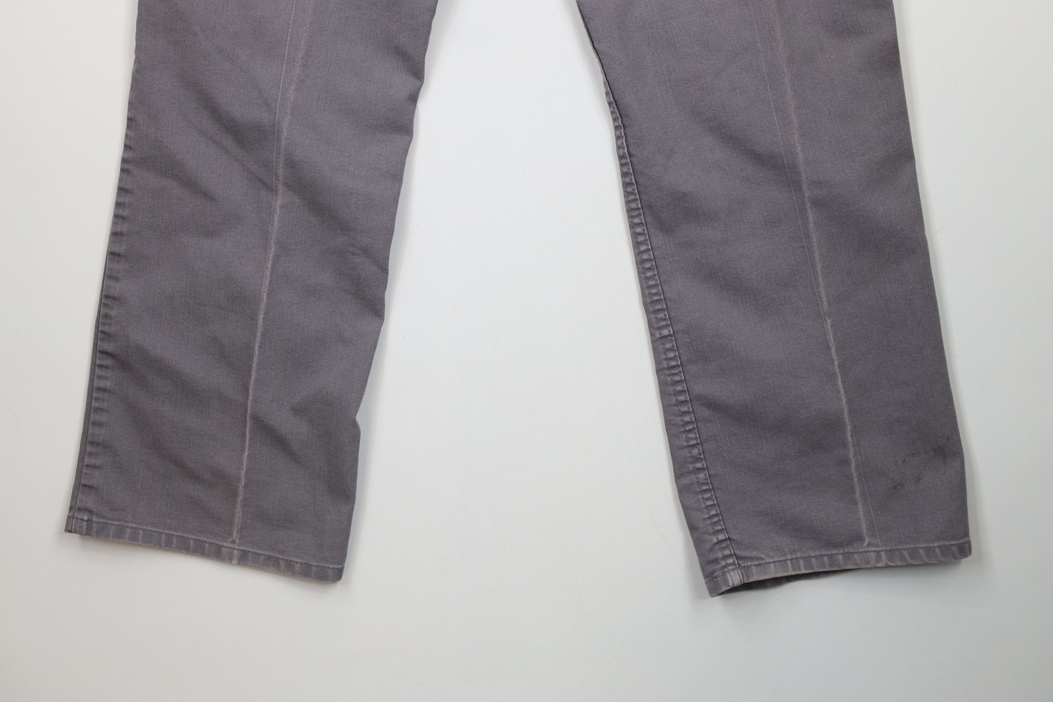 Vintage Vintage 90s Streetwear Canvas Flared Wide Leg Chino Pants Size US 36 / EU 52 - 15 Thumbnail