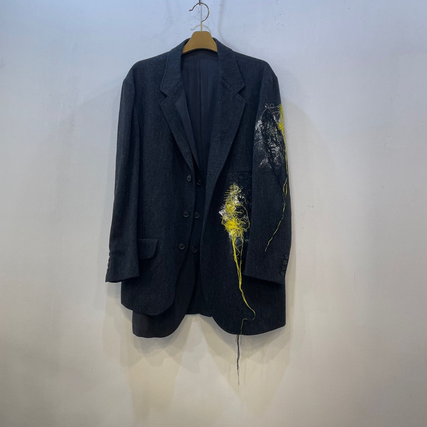 Yohji Yamamoto yohji yamamoto 20fw destroyed jacket Size US XL / EU 56 / 4 - 3 Thumbnail
