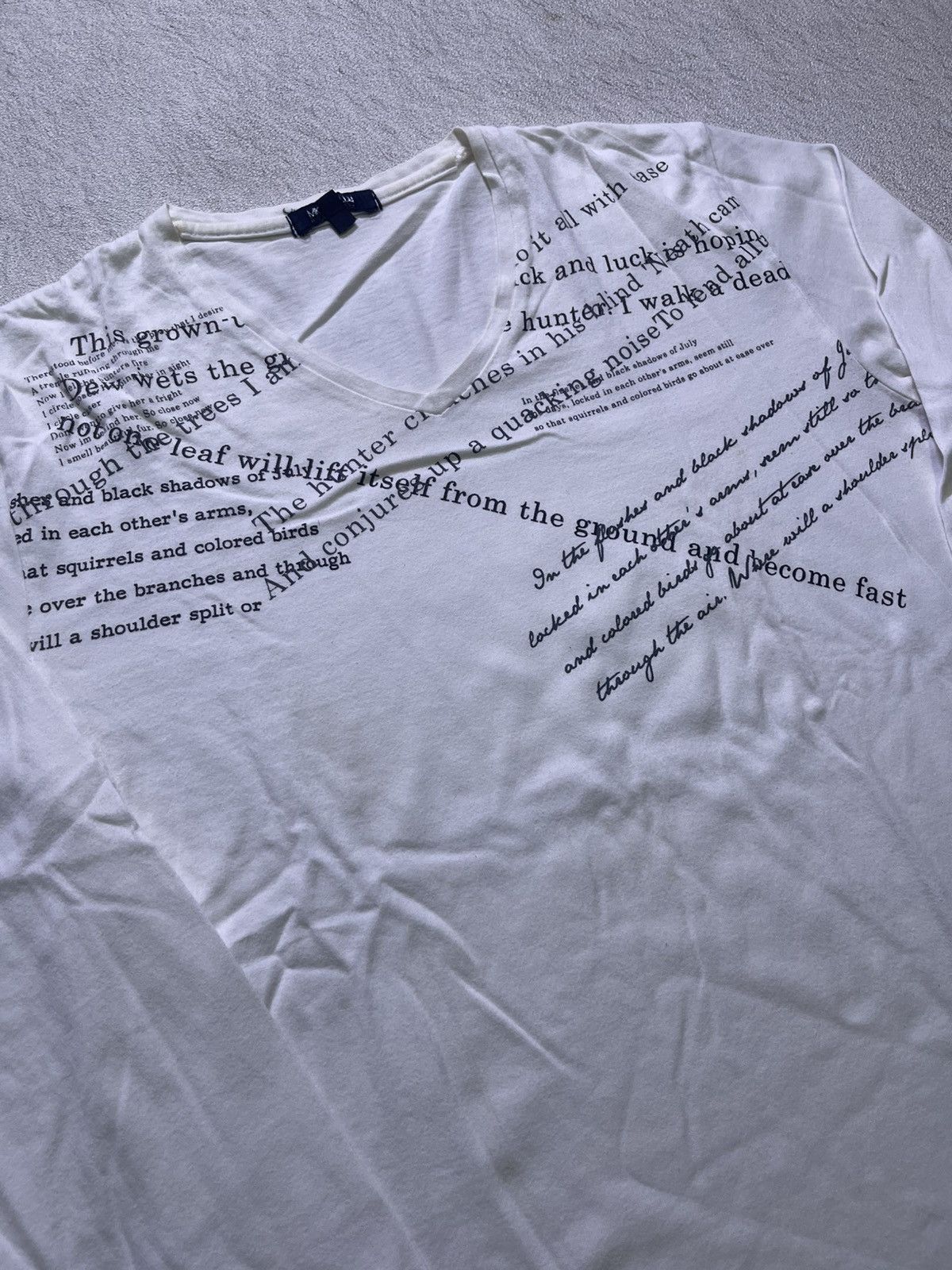 Hysteric Glamour Y2K MICHEL KLEIN long sleeve tshirt Size US M / EU 48-50 / 2 - 3 Thumbnail