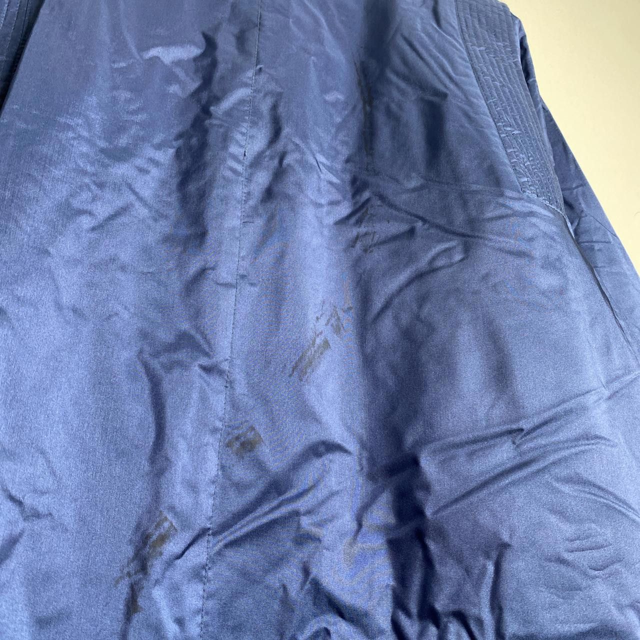 Vintage 90s Vintage Blue Trench Coat Size 14 Size XL / US 12-14 / IT 48-50 - 5 Thumbnail