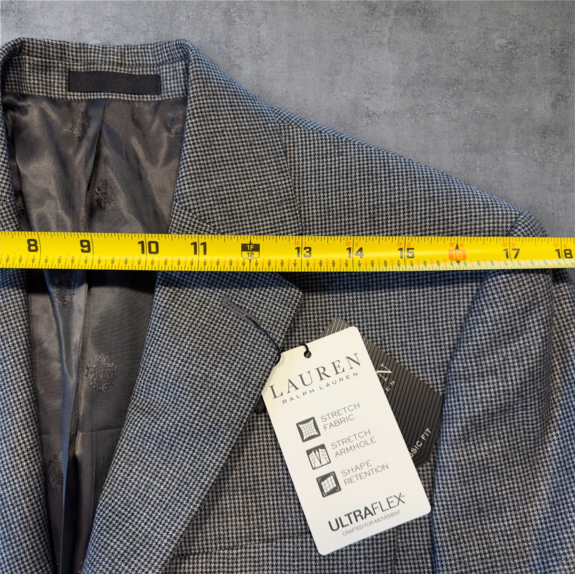 Ralph Lauren RALPH LAUREN Blazer Sport Coat Jacket 38R Wool Gray Size 38R - 5 Thumbnail