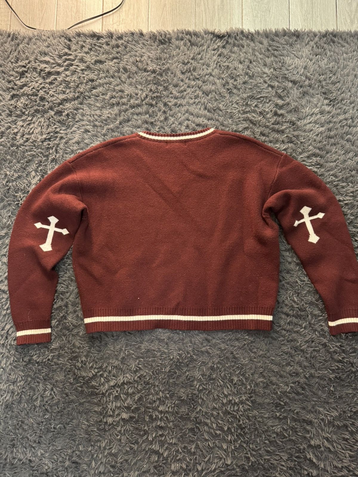 Other Heaven Can Wait Skull Sweater Size US M / EU 48-50 / 2 - 2 Thumbnail